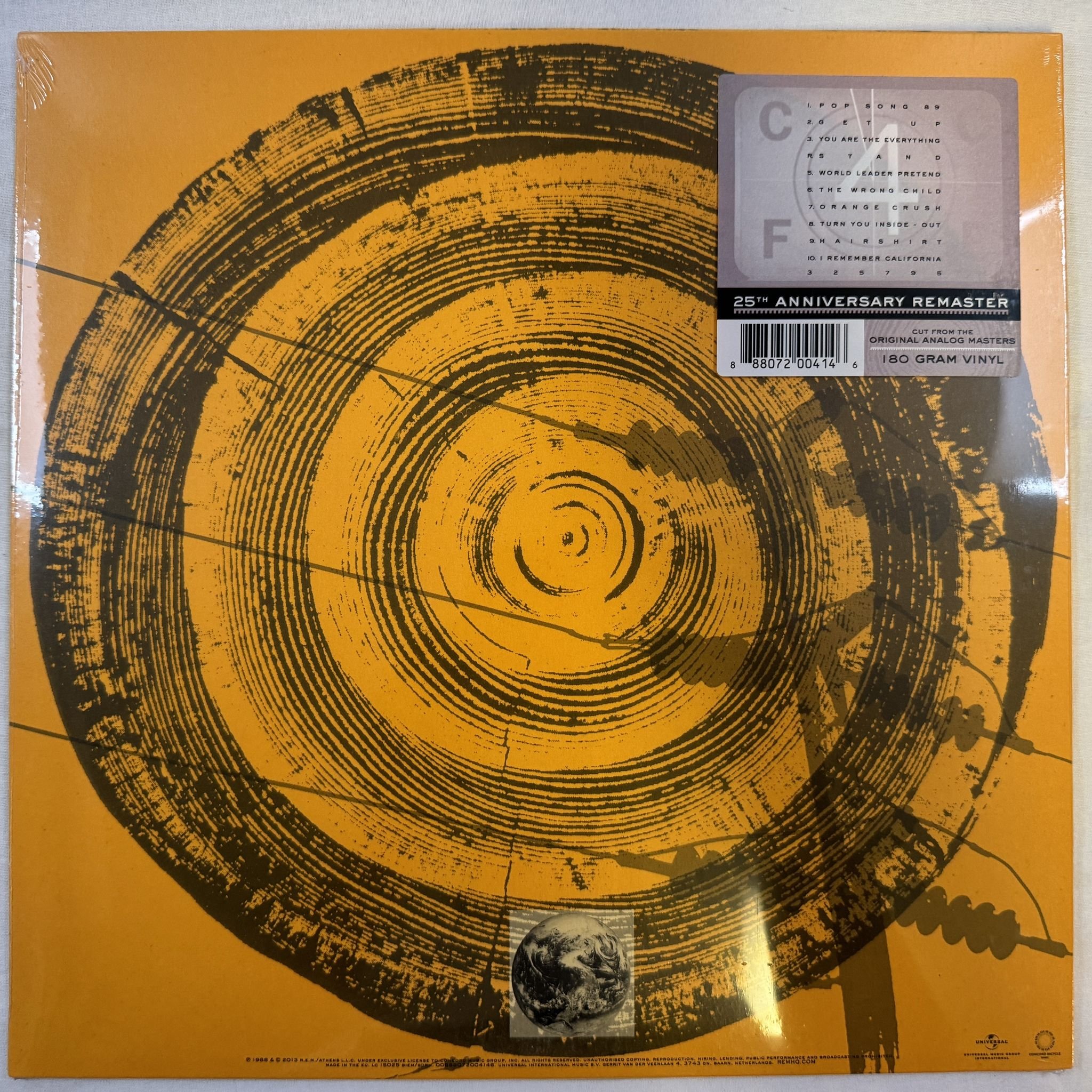 Omslagsbild för skivan R.E.M. green LP 00888072004146