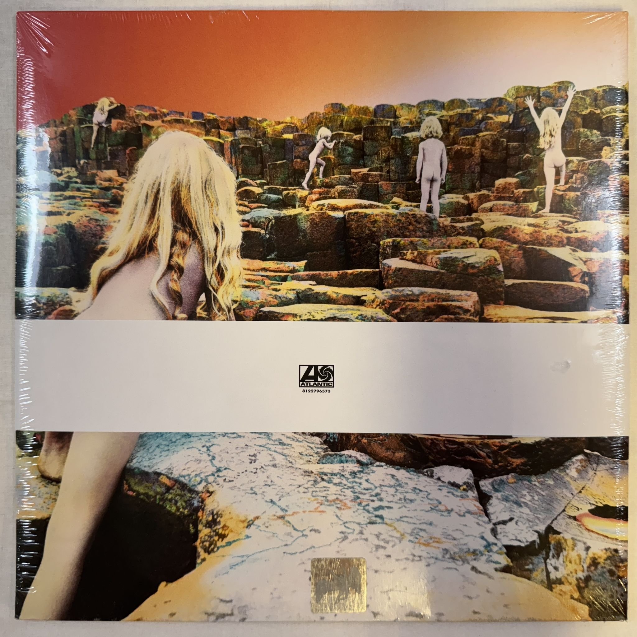 Omslagsbild för skivan LED ZEPPELIN houses of the holy LP Atlantic – 8122796573