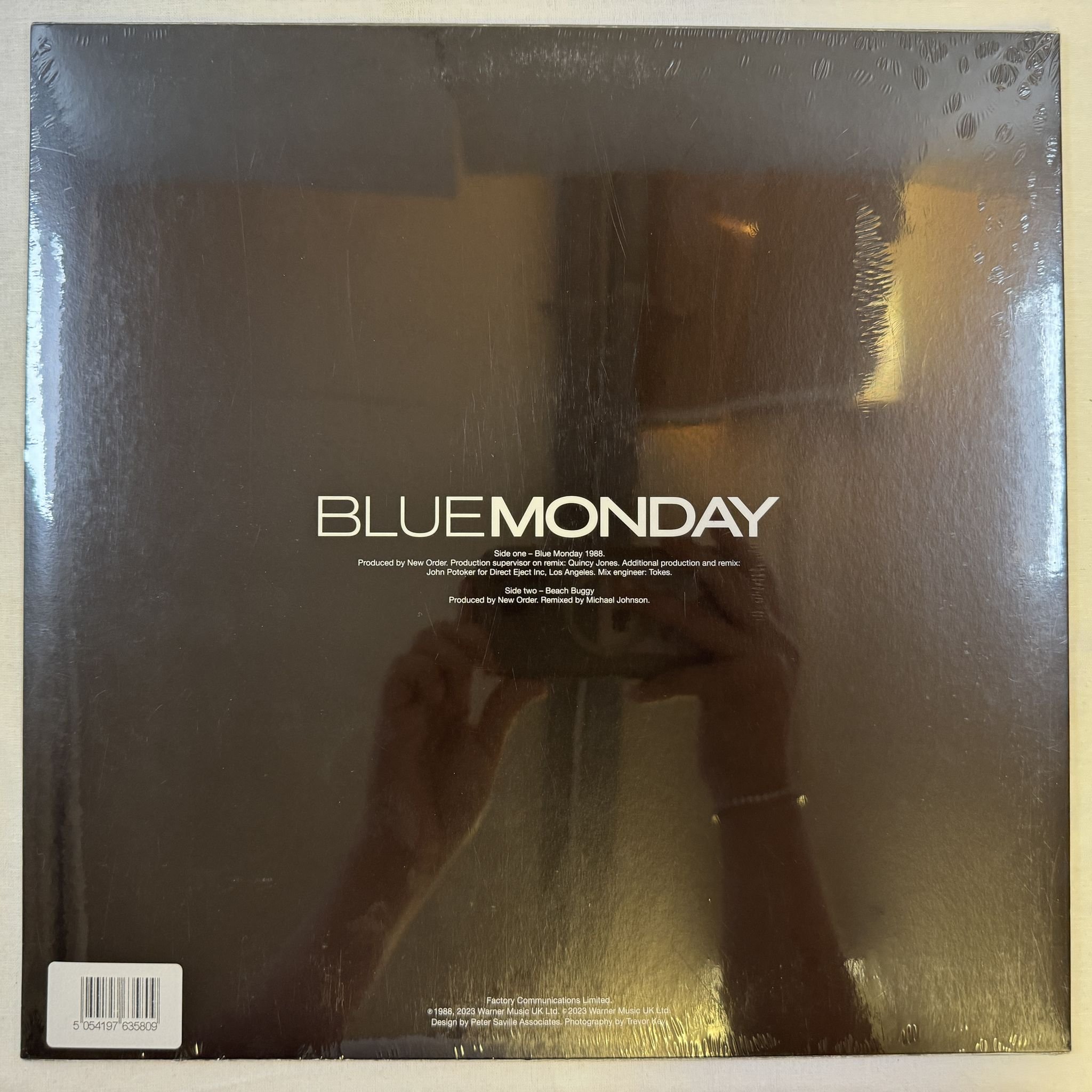 Omslagsbild för skivan NEW ORDER blue Monday 1988 LP -2023 Fac73R