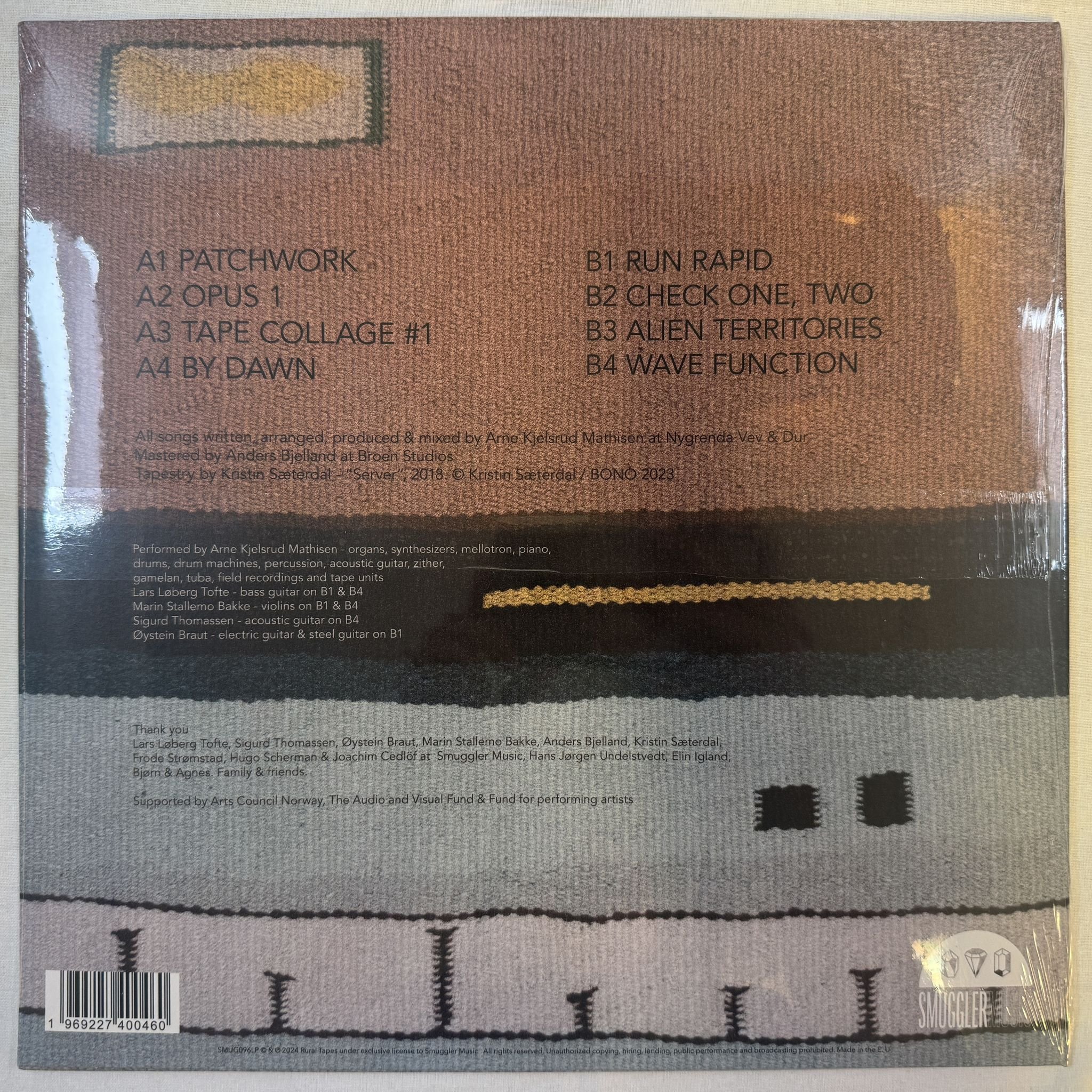 Omslagsbild för skivan RURAL TAPES contact LP -2024 SMUG096LP