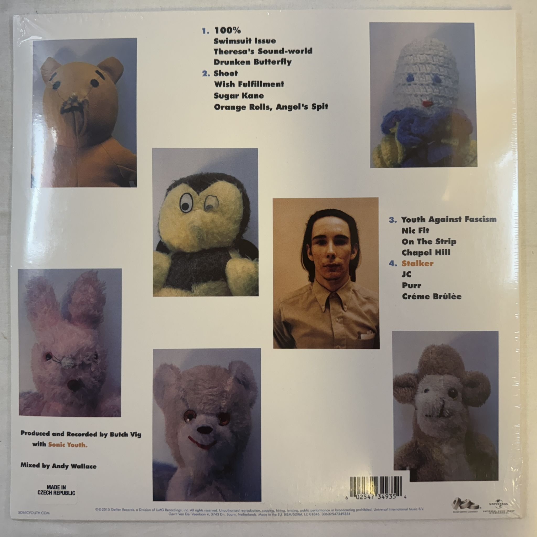 Omslagsbild för skivan SONIC YOUTH dirty LP DGC – 4734935