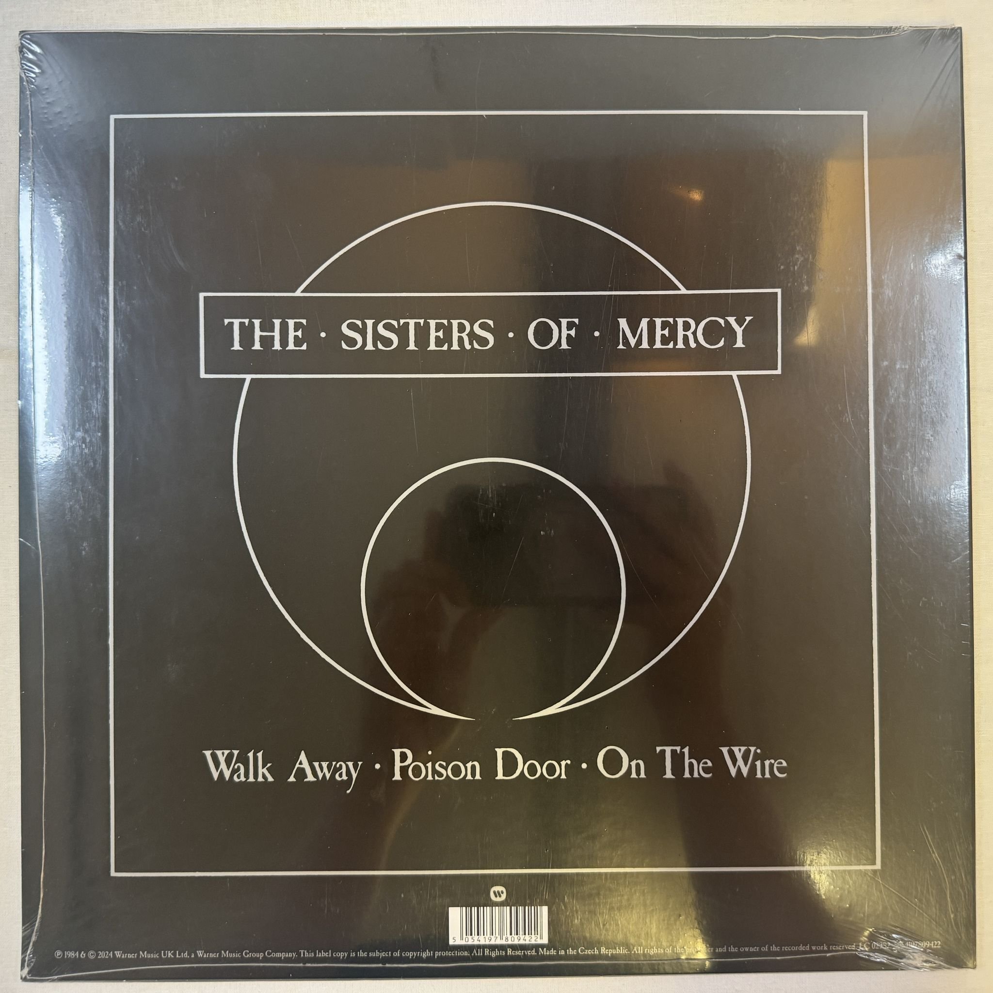 Omslagsbild för skivan THE SISTERS OF MERCY body and soul/ walk away LP -2024 5054197809422