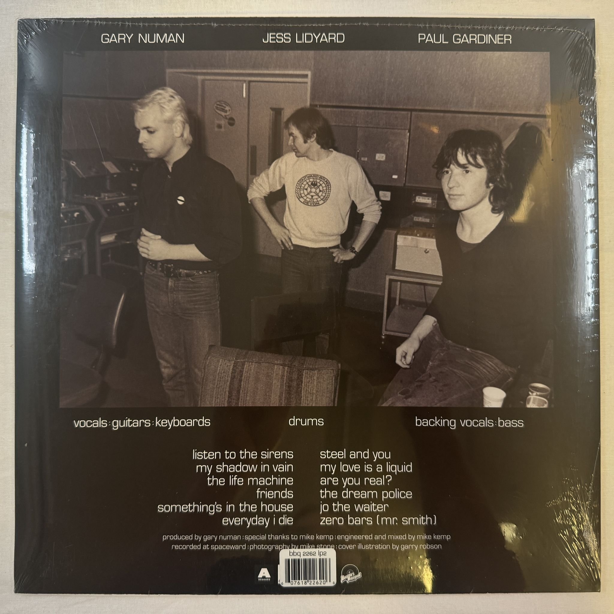 Omslagsbild för skivan TUBEWAY ARMY tube way army LP -2023 BBQ 2262 LP