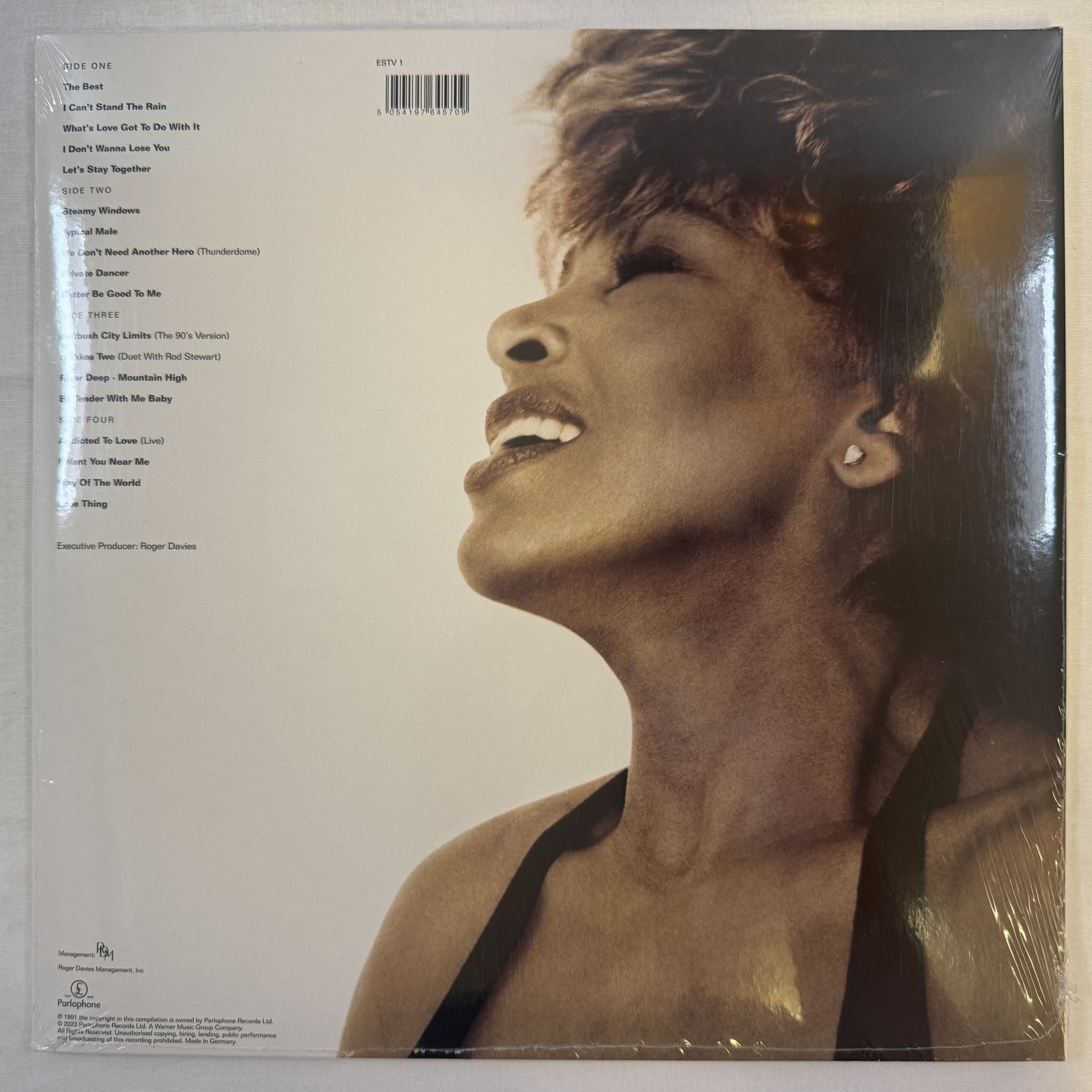 Omslagsbild för skivan TINA TURNER simpler the best LP -2024 Parlophone – 50541976545709