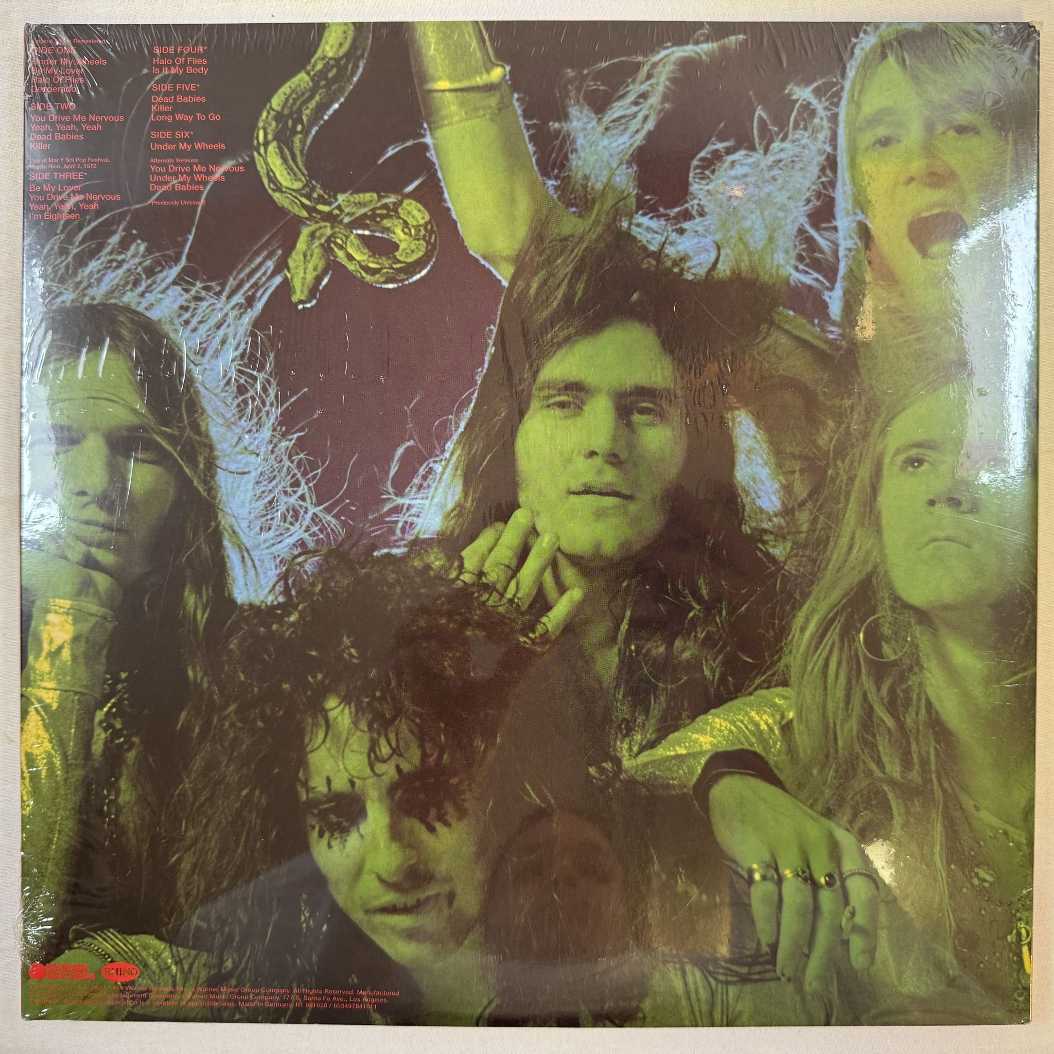 Omslagsbild för skivan ALICE COOPER killer LP -2023 Warner Records – R1 681028