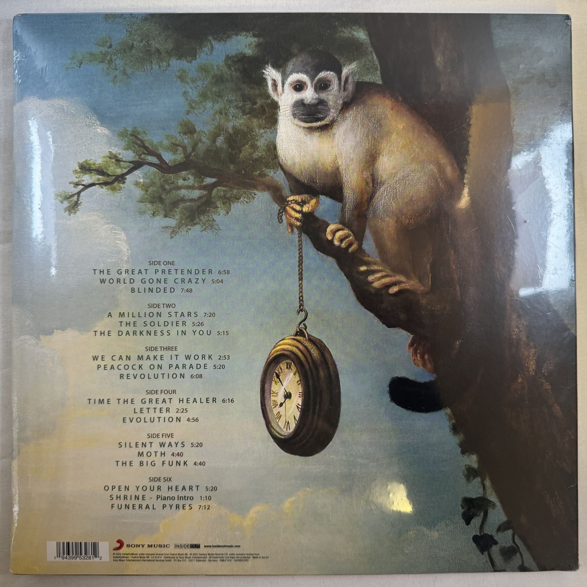 Omslagsbild för skivan THE FLOWER KINGS by royal decree LP-BOX -2022 IOMLP 616