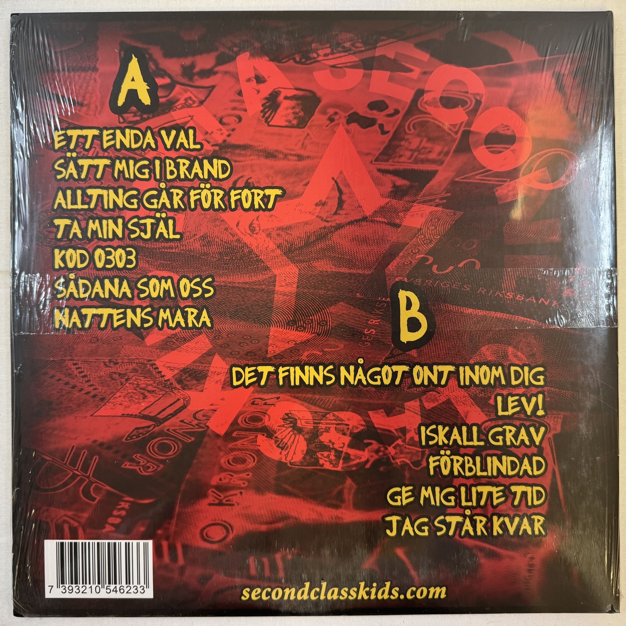 Omslagsbild för skivan SLAVERIET skuldfri?! LP -2020 SCKID042