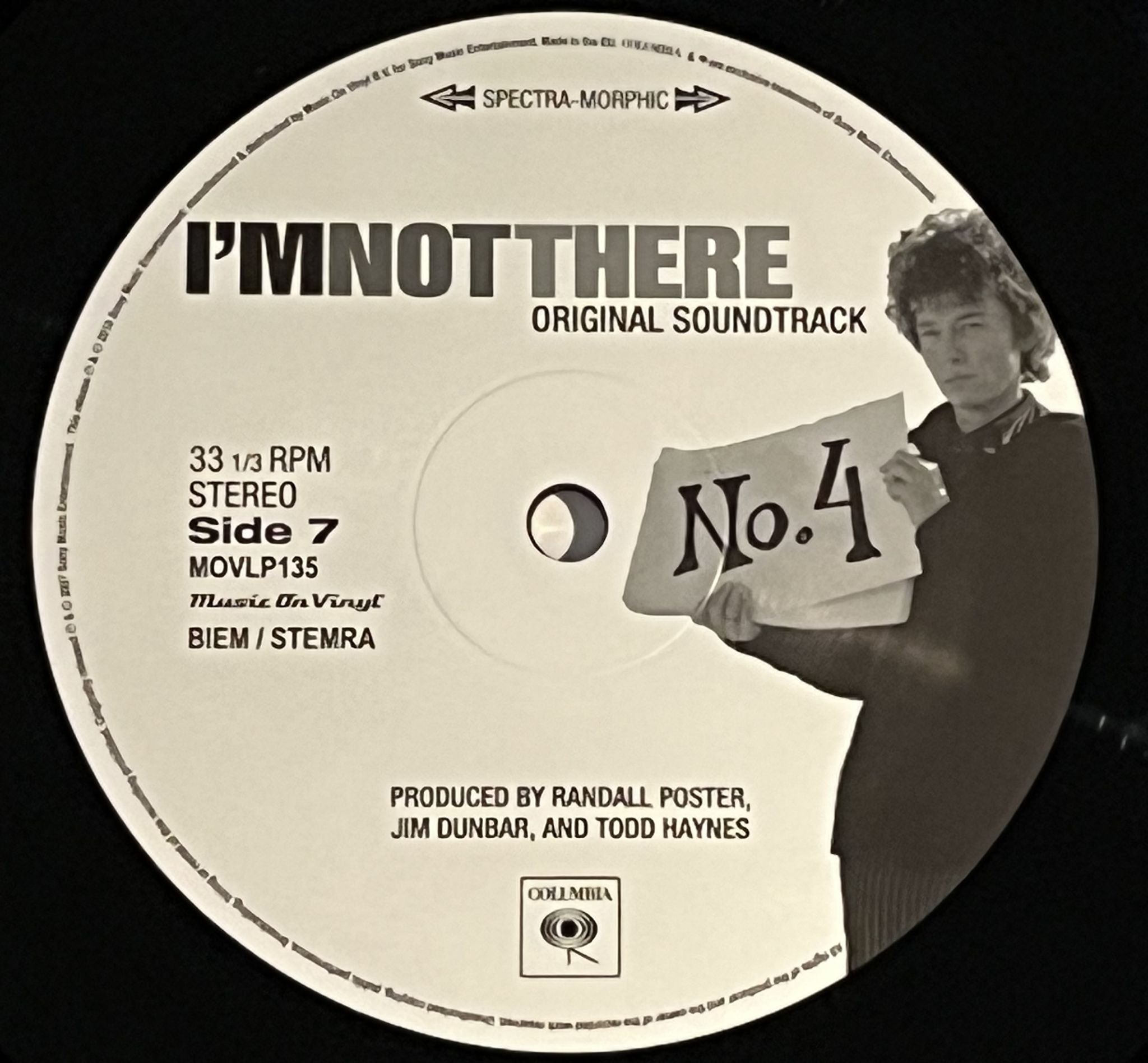 Omslagsbild för skivan V/A I'm Not There (Original Soundtrack) 4xLP 2010 MUSIC ON VINYL MOVLP135