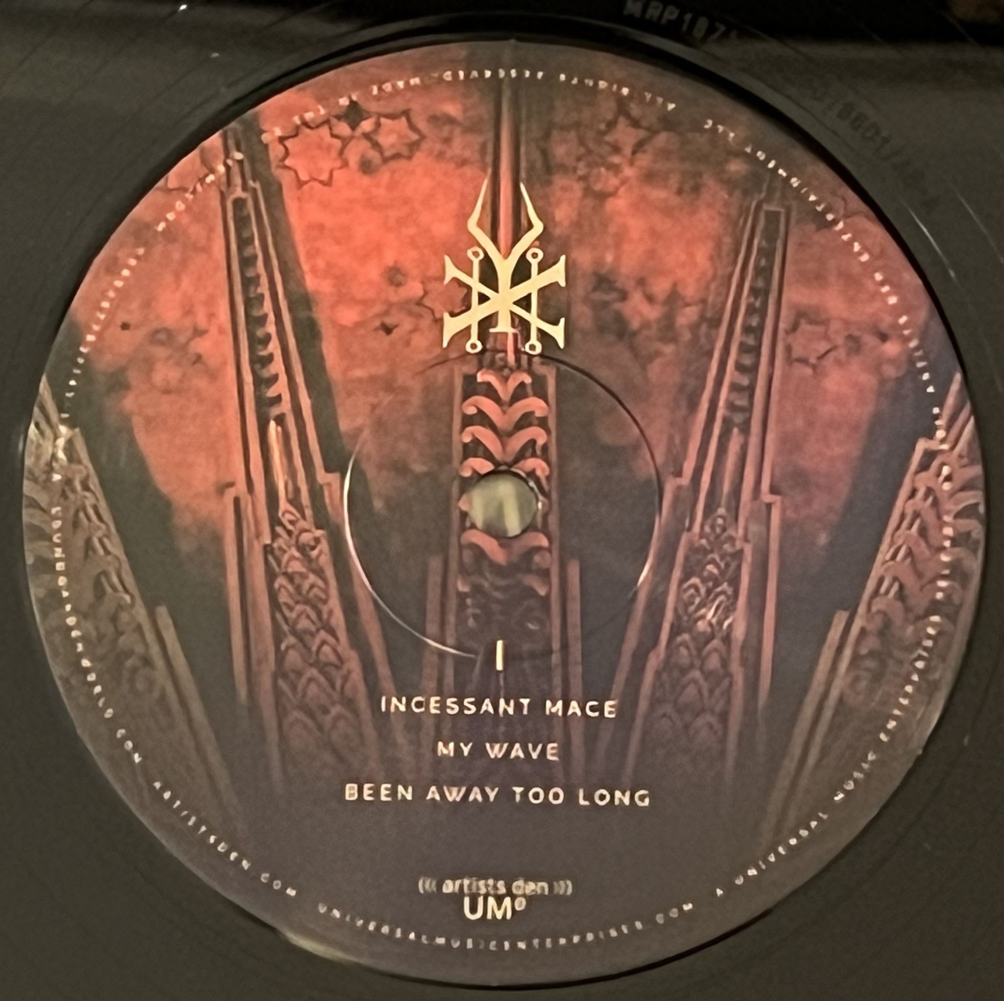 Omslagsbild för skivan SOUNDGARDEN Live From The Artists Den 4xLP BOX 2019 UNIVERSAL 00602577632068