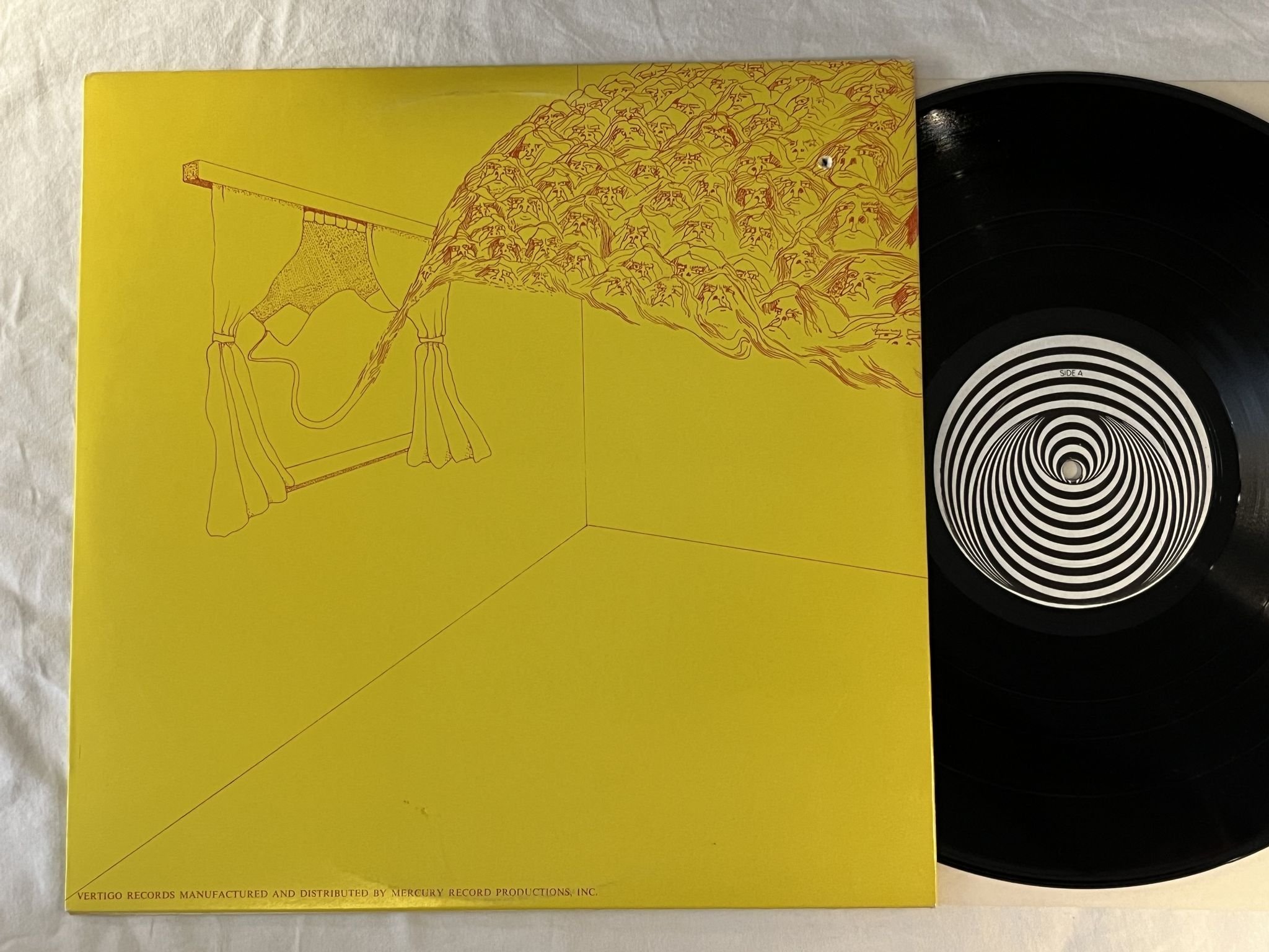 Omslagsbild för skivan PATTO s/t LP -71 US VERTIGO VEL-1001 *** HARD PROG ***