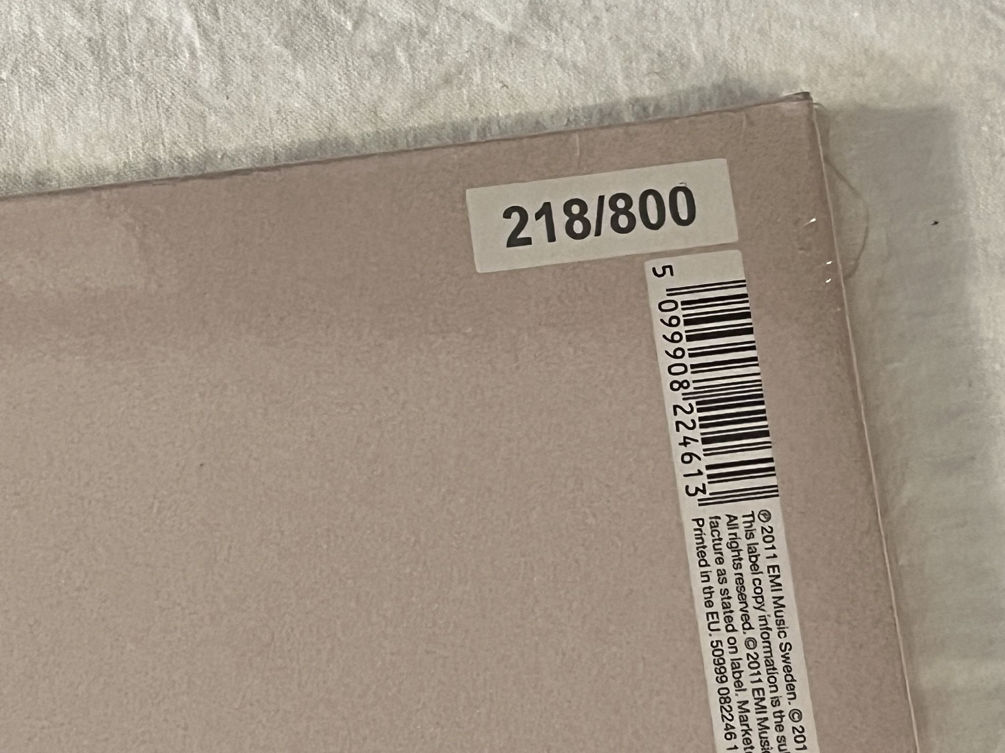 Omslagsbild för skivan ULF LUNDELL Unplugged Solo 2xLP 2011 ROCKHEAD ** Ltd num #218/800 **