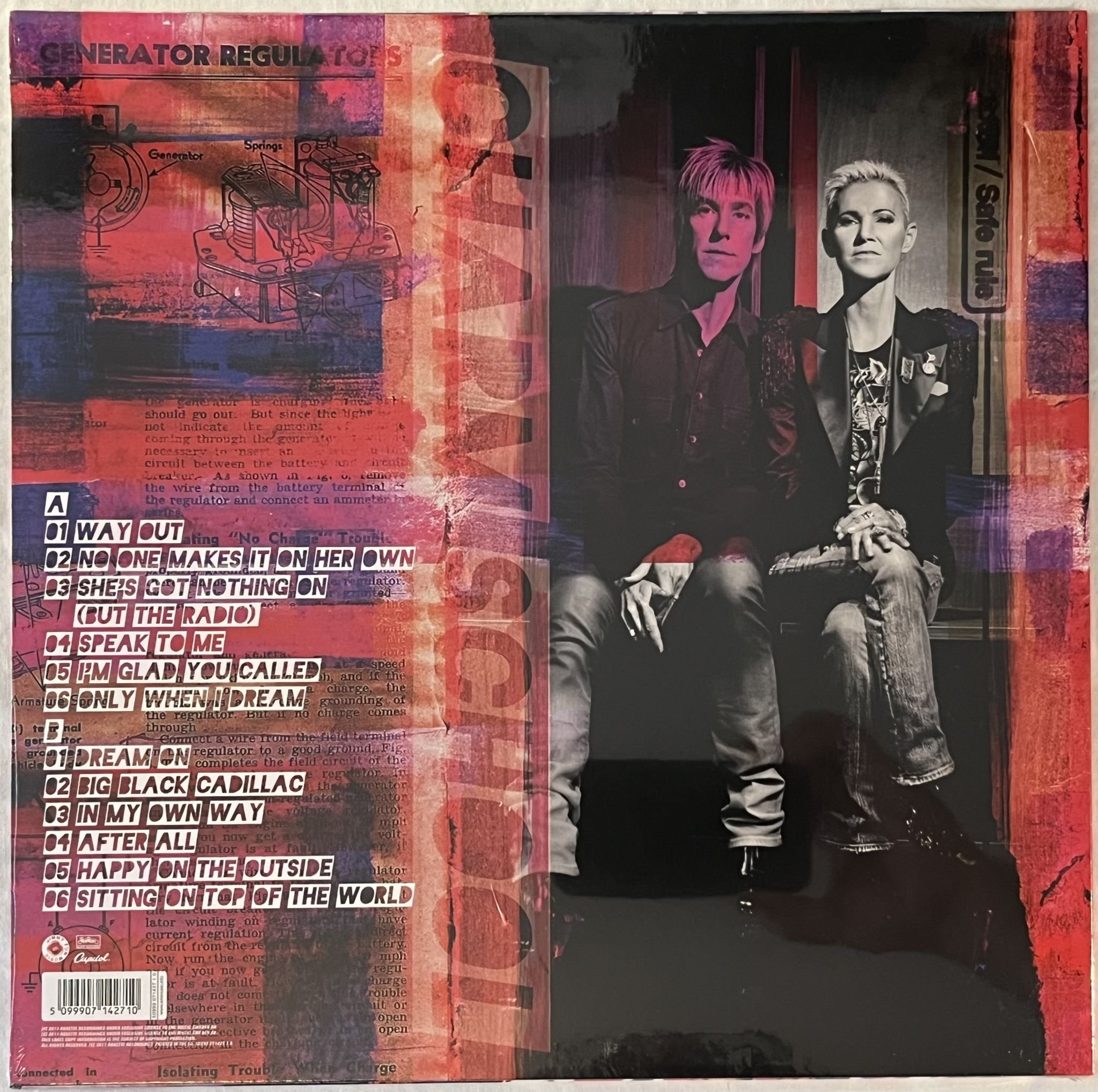 Omslagsbild för skivan ROXETTE Charm School LP 2011 CAPITOL 5 099907 142710 ** SEALED **