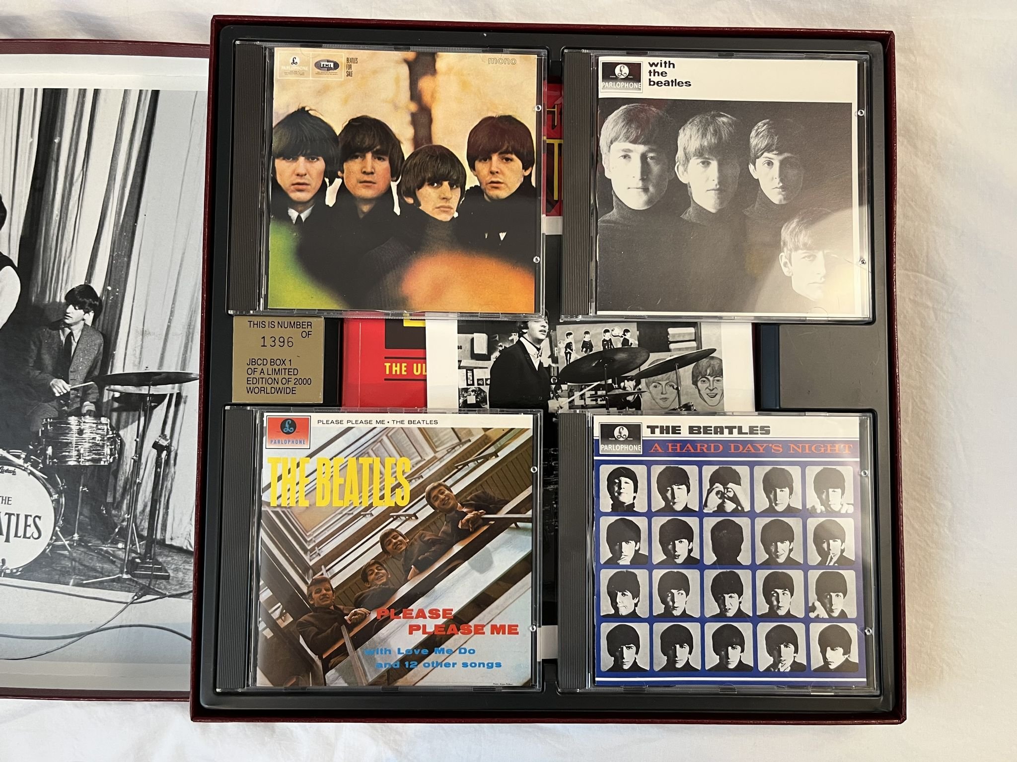 Omslagsbild för skivan THE BEATLES 5 x EXPORT BOX SETS for Japan cd *** Superb condition ***