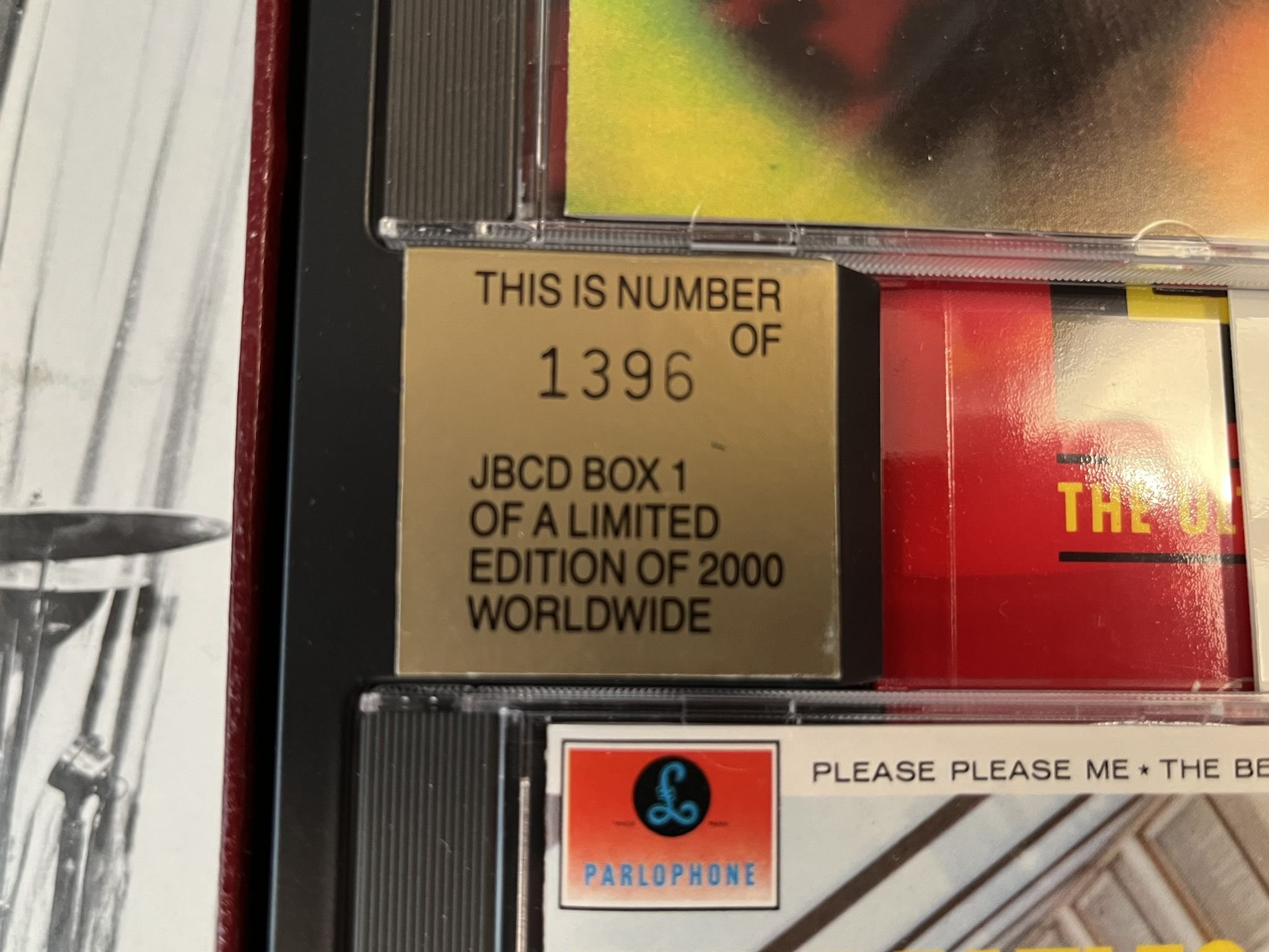 Omslagsbild för skivan THE BEATLES 5 x EXPORT BOX SETS for Japan cd *** Superb condition ***