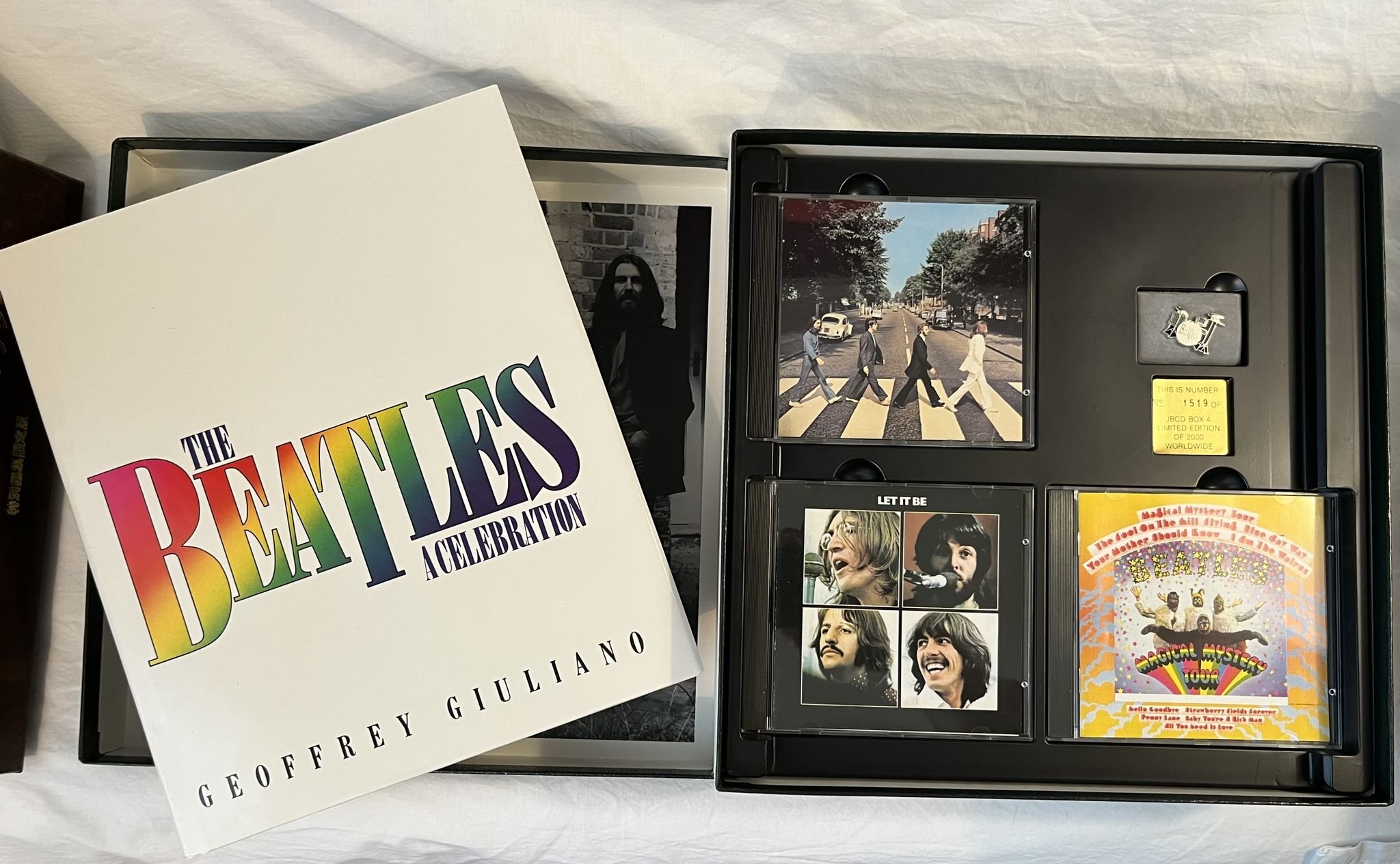 Omslagsbild för skivan THE BEATLES 5 x EXPORT BOX SETS for Japan cd *** Superb condition ***