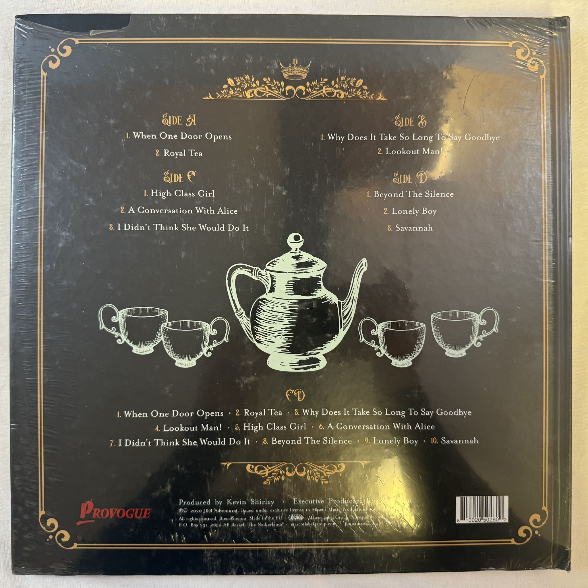 Omslagsbild för skivan JOE BONAMASSA royal tea LP -2020 Provogue – PRD 7629 5