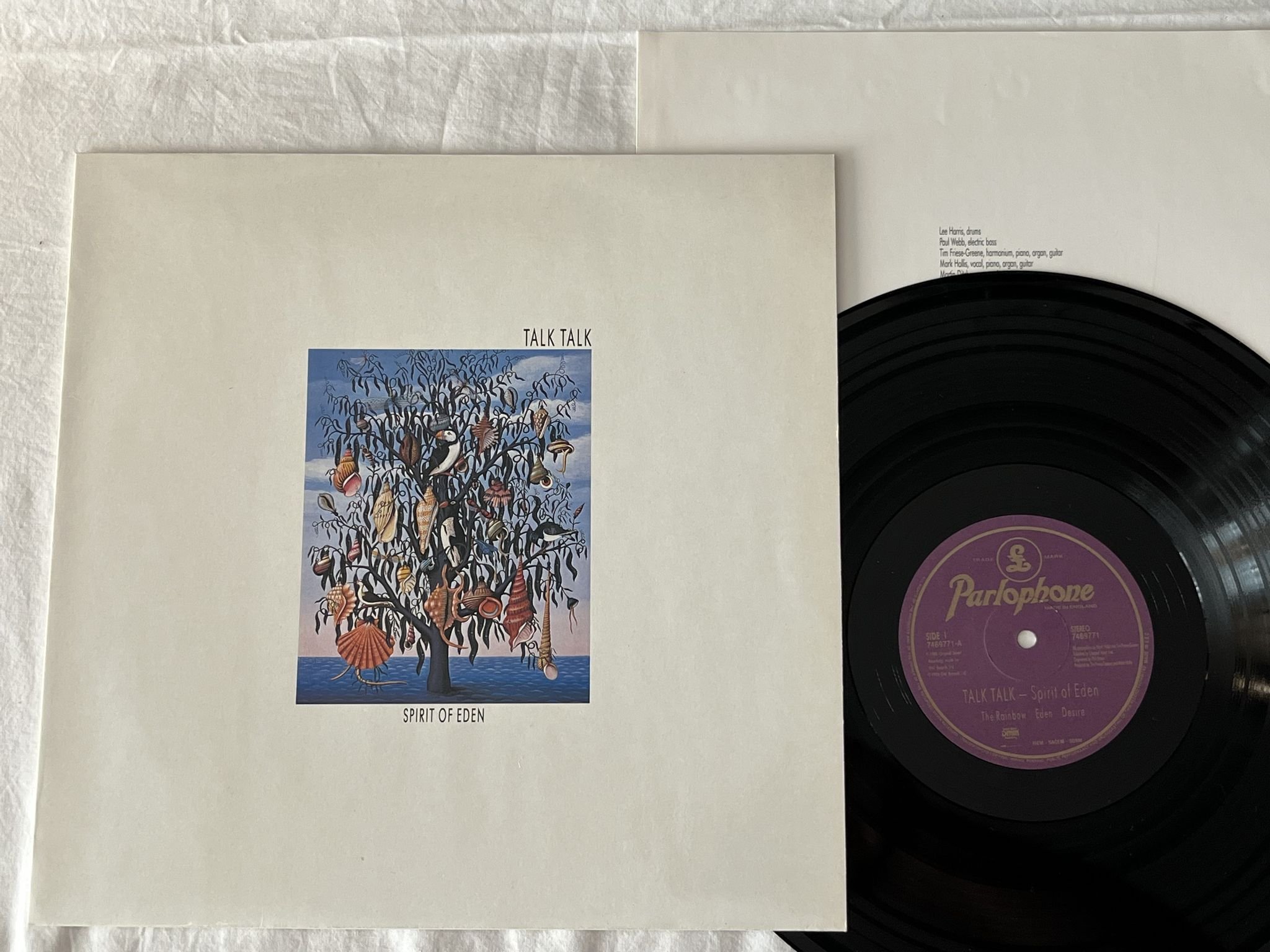 Omslagsbild för skivan TALK TALK spirit of eden LP -88 Ger DMM PARLOPHONE 064-746977 1