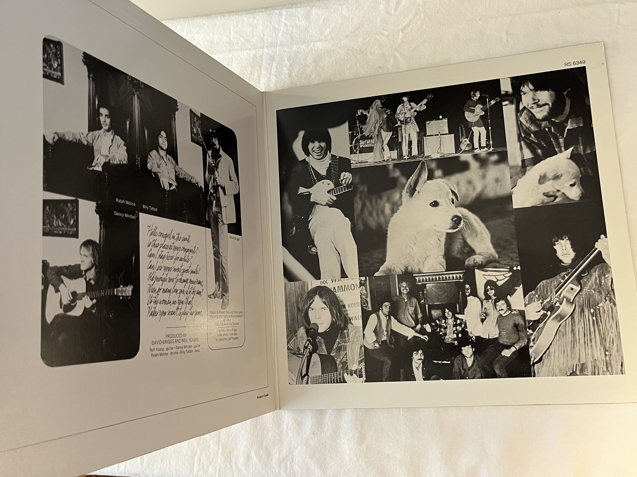 Omslagsbild för skivan NEIL YOUNG everybody knows this is nowhere LP Can REPRISE RS 6349