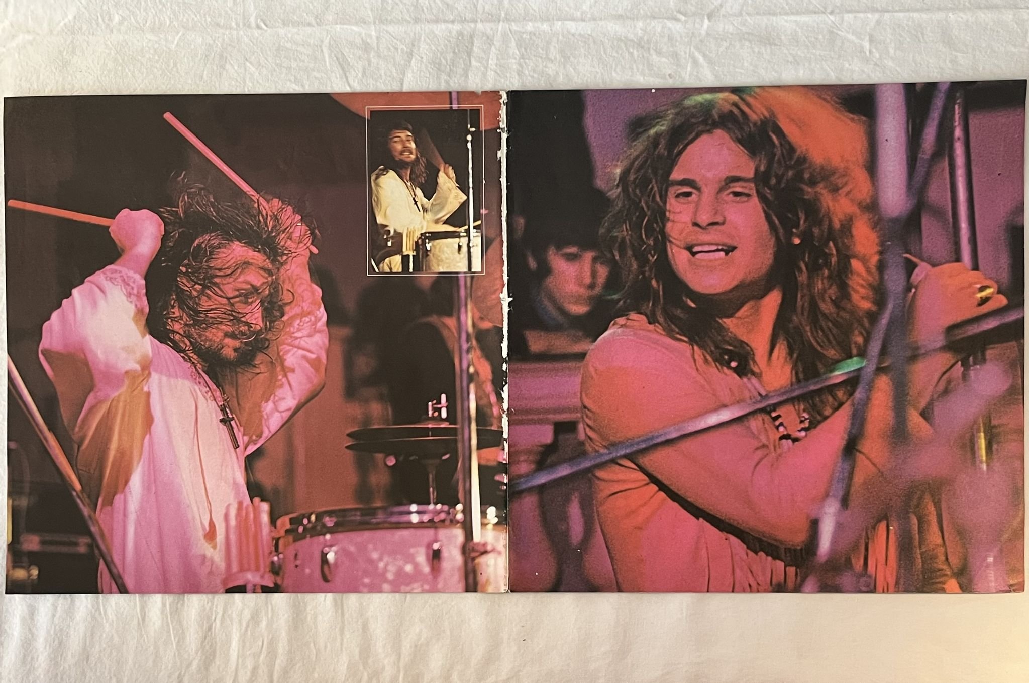 Omslagsbild för skivan BLACK SABBATH vol 4 LP -72 UK VERTIGO 6360071 *** INSERT ***