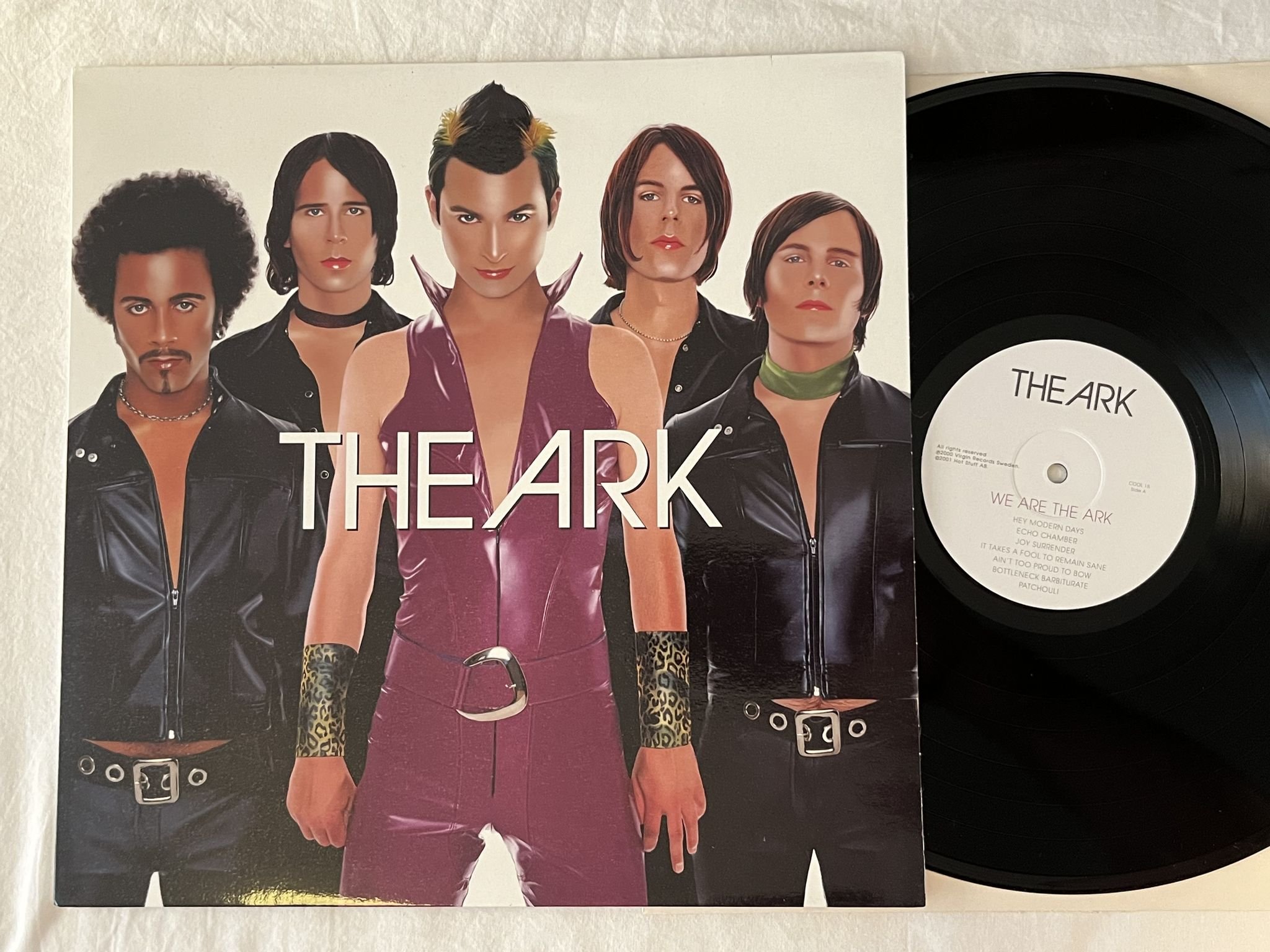 Omslagsbild för skivan THE ARK We Are The Ark LP 2001 VIRGIN COOL 15 *** ONLY 500 COPIES ***