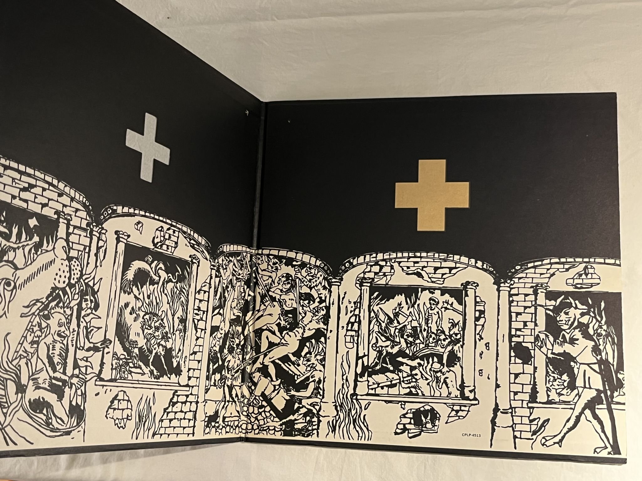 Omslagsbild för skivan PLUS the seven deadly sins LP -69 US PROBE CPLP-4513 ** PSYCH / PROG **