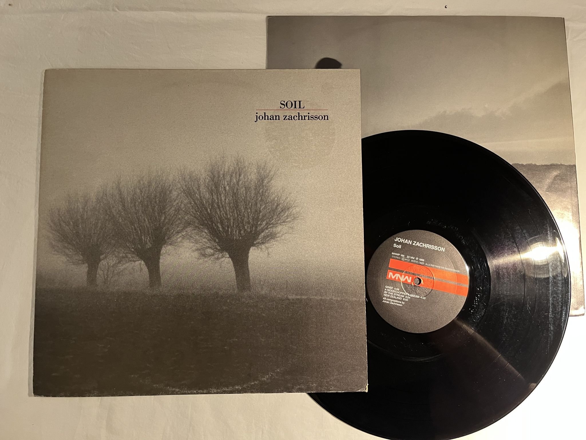Omslagsbild för skivan JOHAN ZACHRISSON soil LP -88 Swe MNW MNWP 165