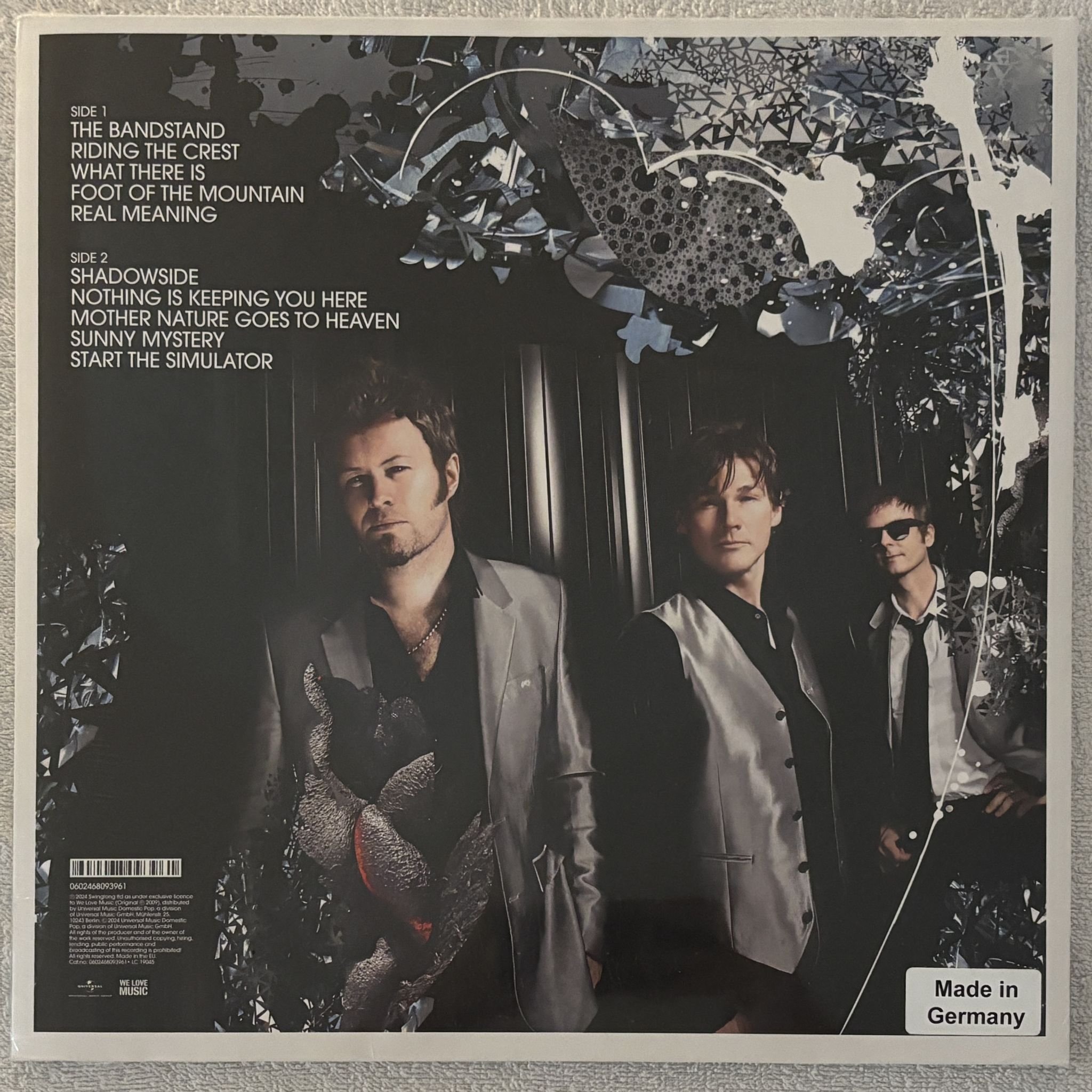 Omslagsbild för skivan A-HA Foot Of The Mountain LP- 2024 Universal Music Group – 0602468093961