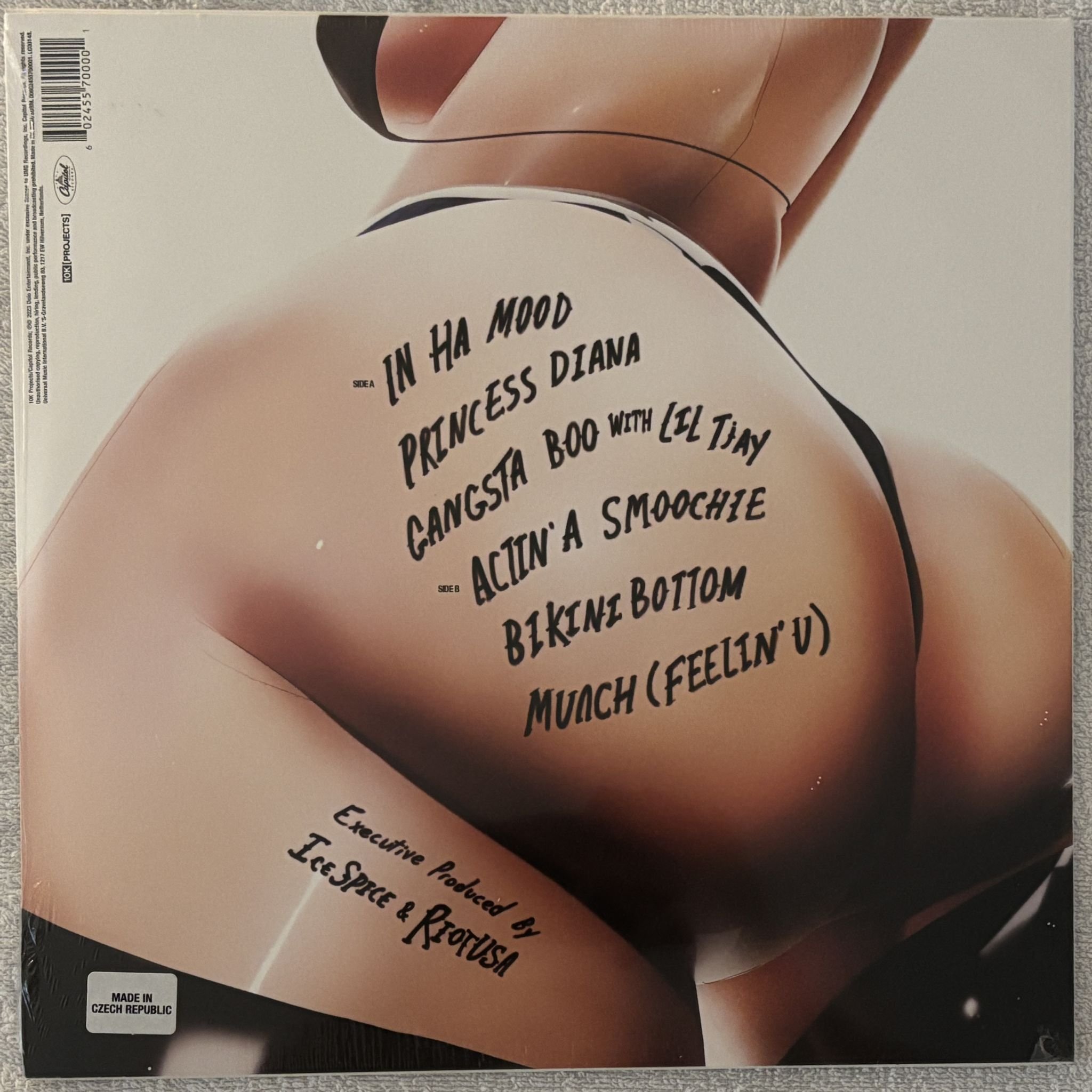 Omslagsbild för skivan ICE SPICE Like..? LP-2023 00602455700001