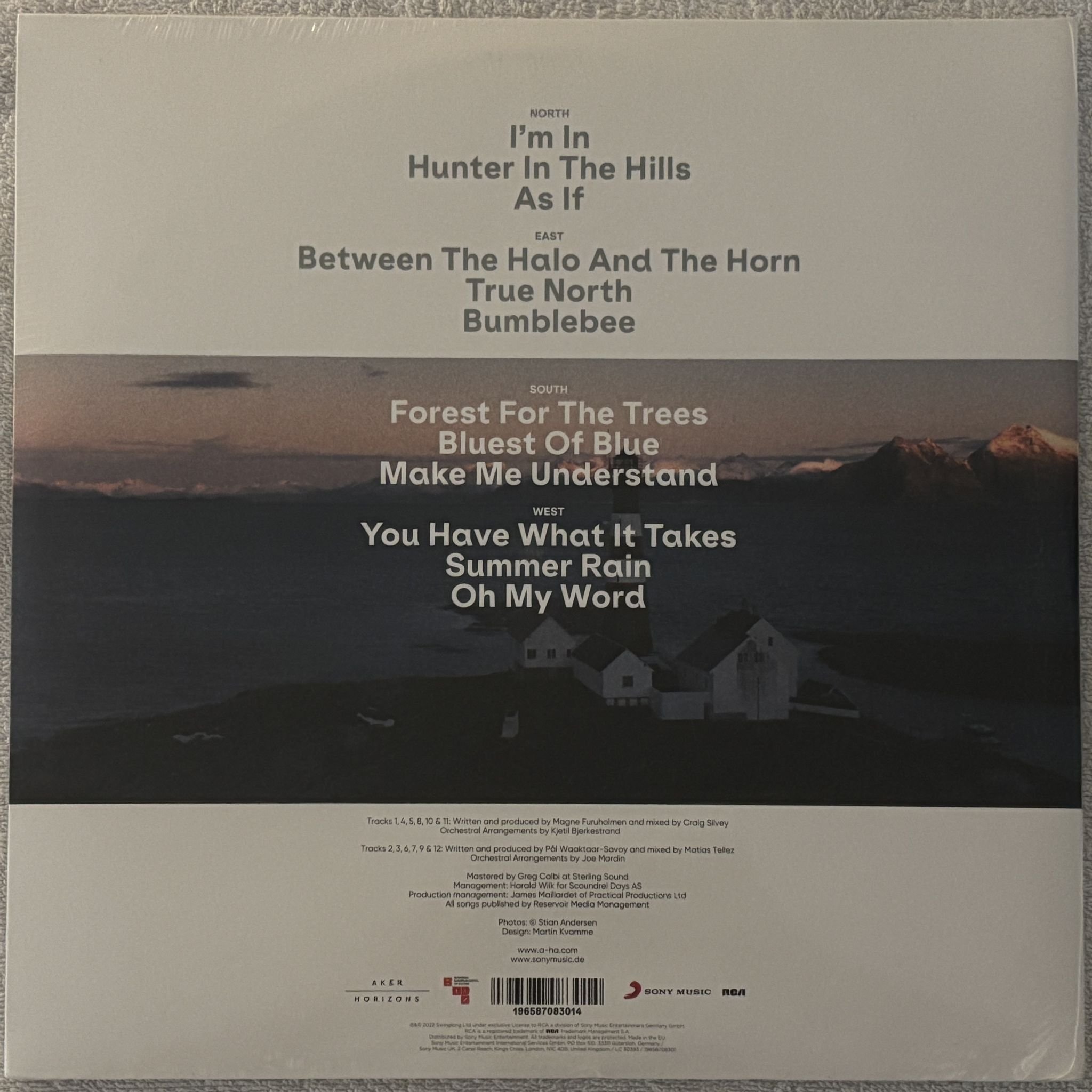 Omslagsbild för skivan A-HA True North 2xLP 196587083014