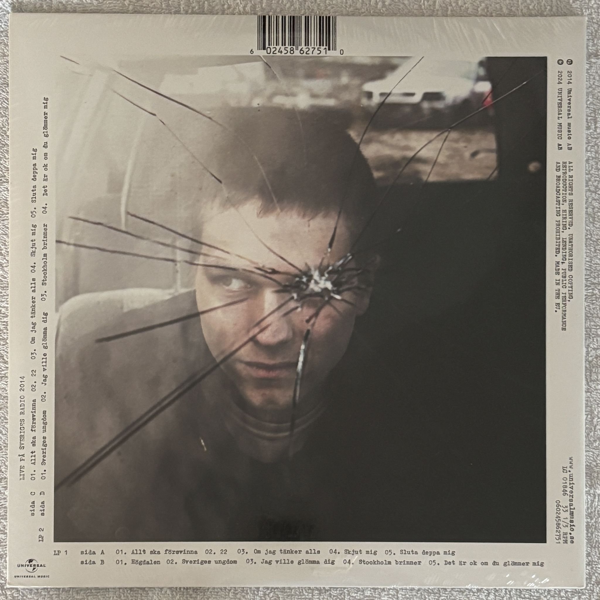 Omslagsbild för skivan HURULA vi är människorna våra föräldrar varnade oss för LP Universal Music AB