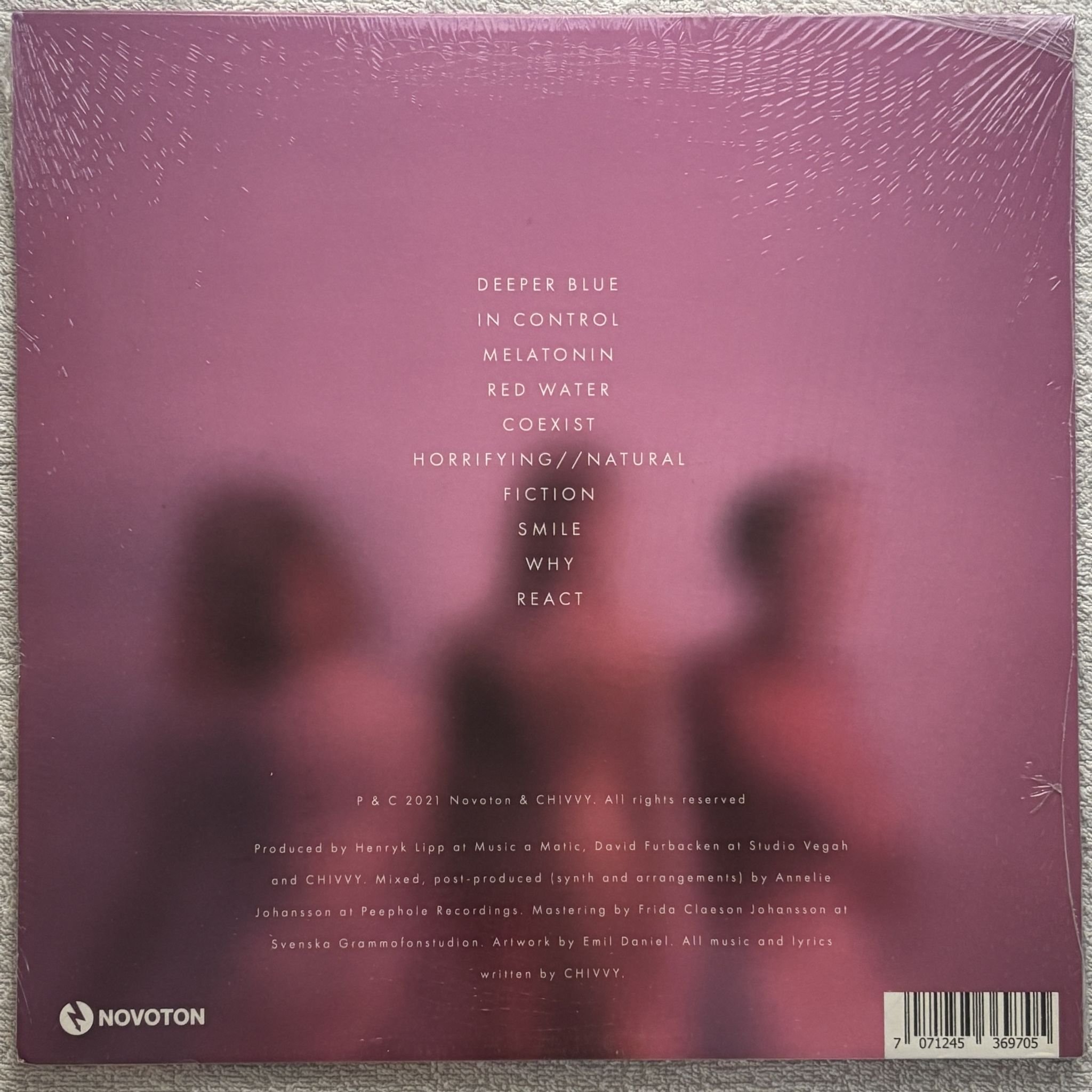 Omslagsbild för skivan CHIVVY chivvy Novoton – NOVO107