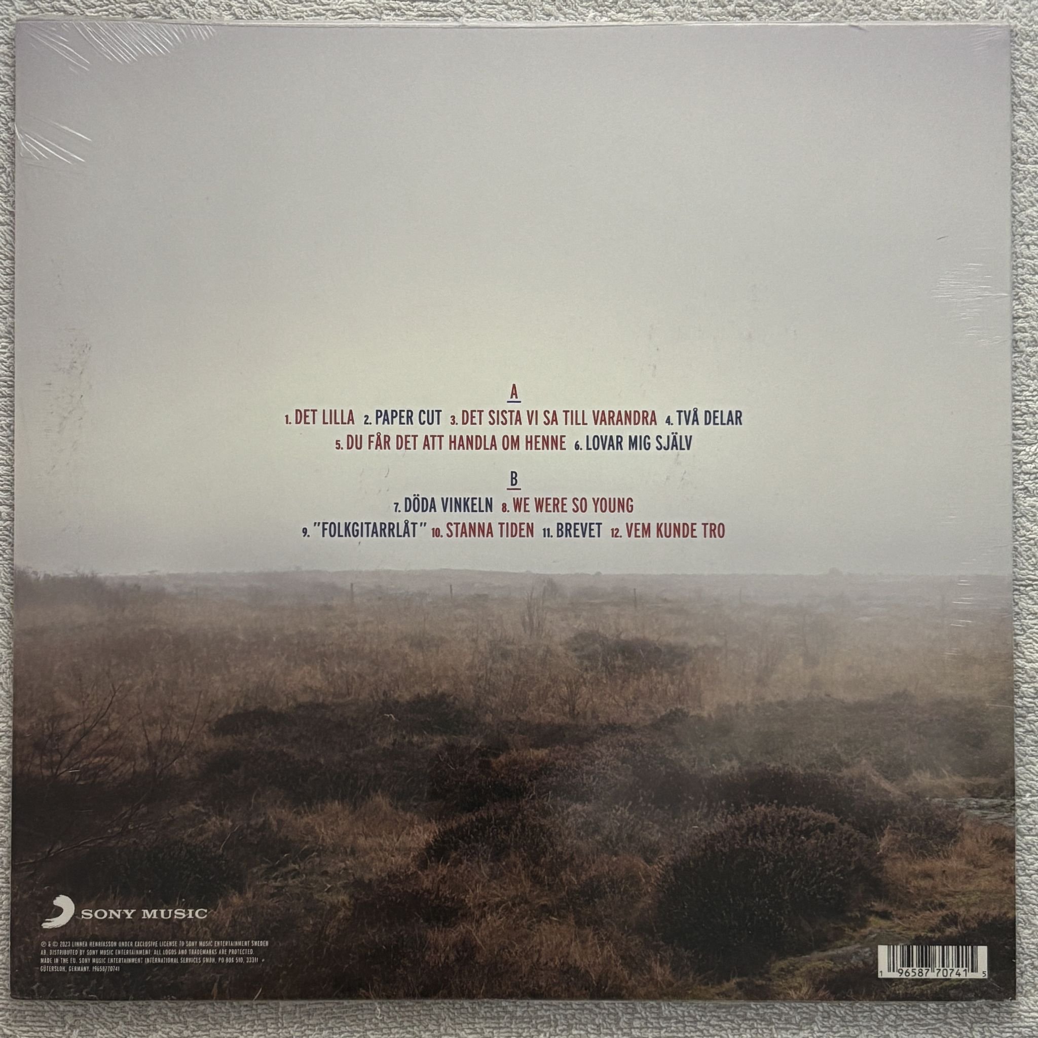 Omslagsbild för skivan LINNEA HENRIKSSON det lilla LP Sony Music 19658770741