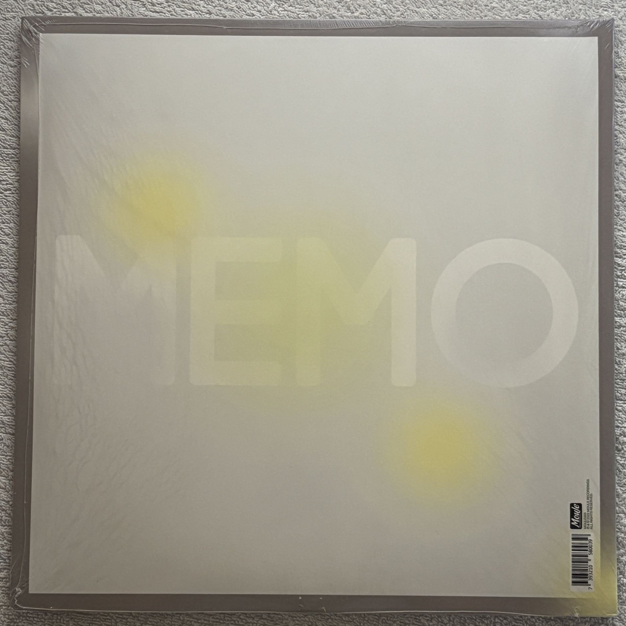 Omslagsbild för skivan REBECKA TÖRNQVIST with JOHAN LINDSTRÖM memo LP Moule Recordings MOULE005