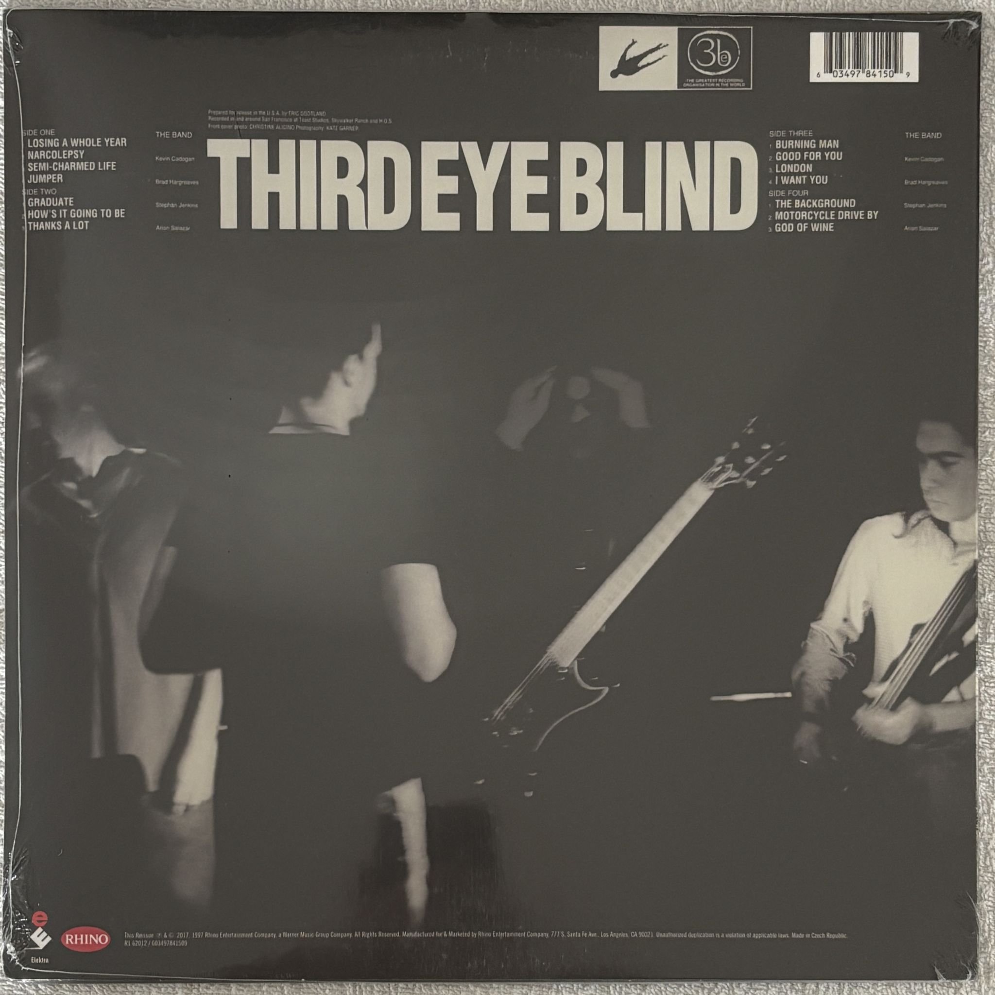 Omslagsbild för skivan THIRD EYE BLIND 2xLP Elektra R1 62012