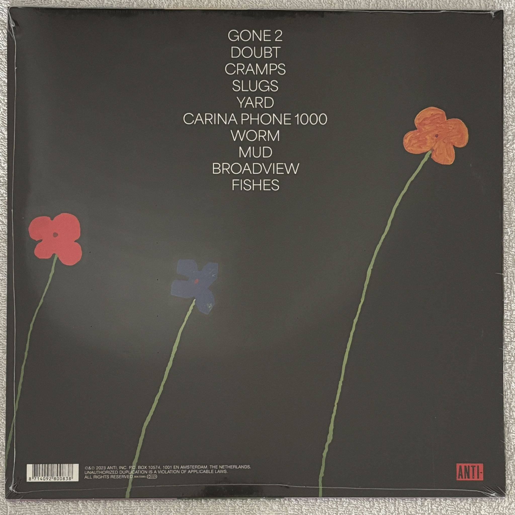 Omslagsbild för skivan SLOW PULP yard LP Anti- 8008-1