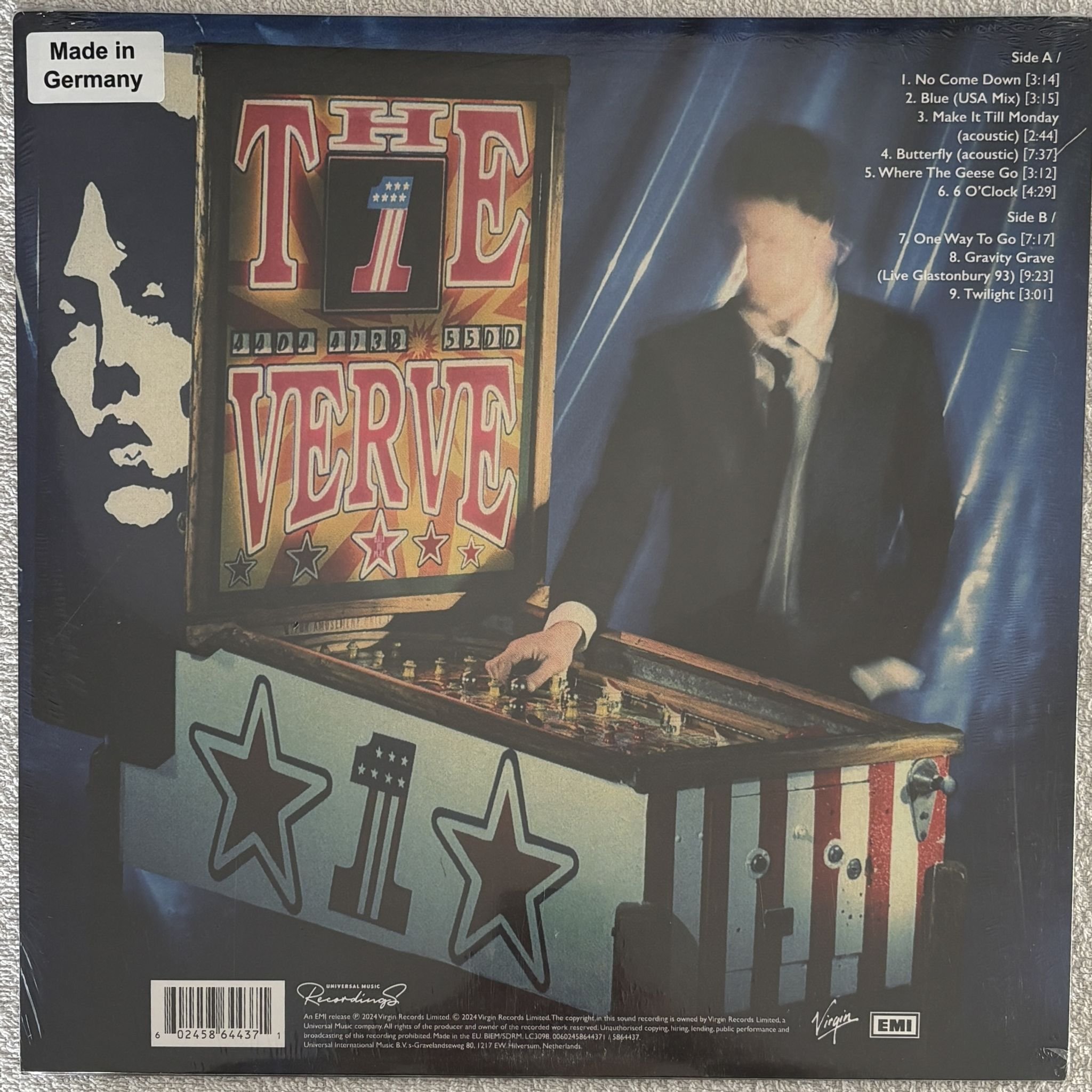Omslagsbild för skivan THE VERVE No Come Down (B-sides & Outtakes) LP 5864437