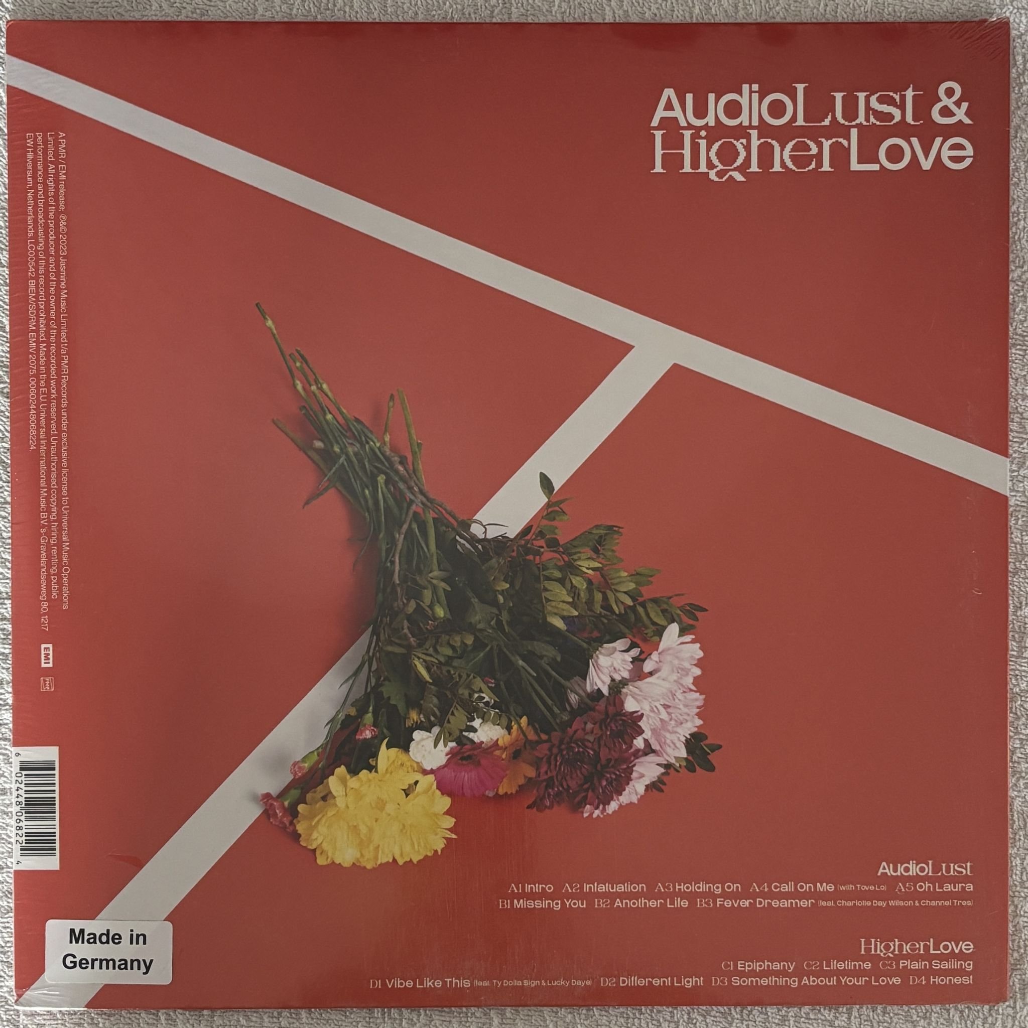 Omslagsbild för skivan SG LEWIS AudioLust & HigherLove 2xLP EMI – EMIV 2075