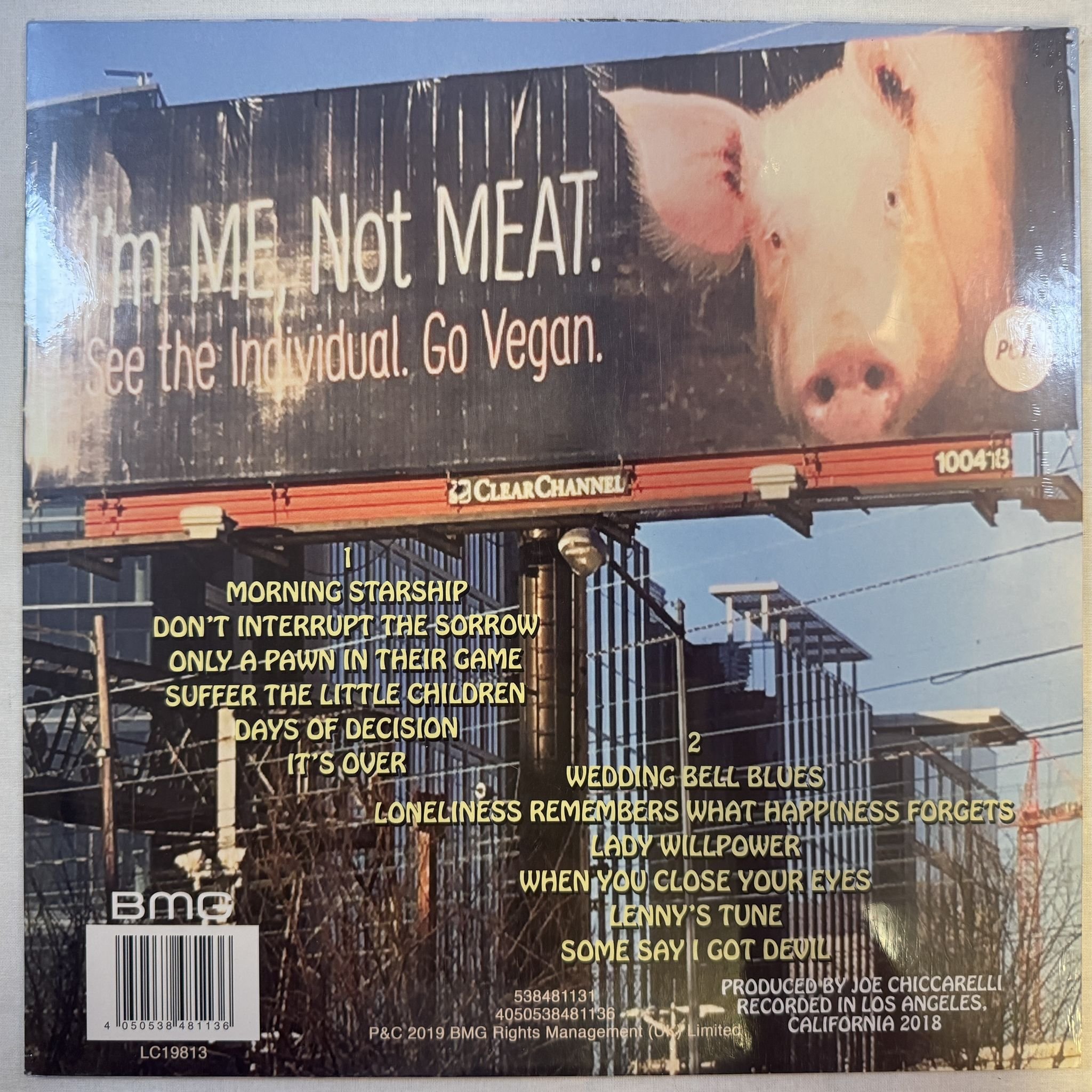 Omslagsbild för skivan MORRISSEY california son LP -2019 Étienne – 538481131