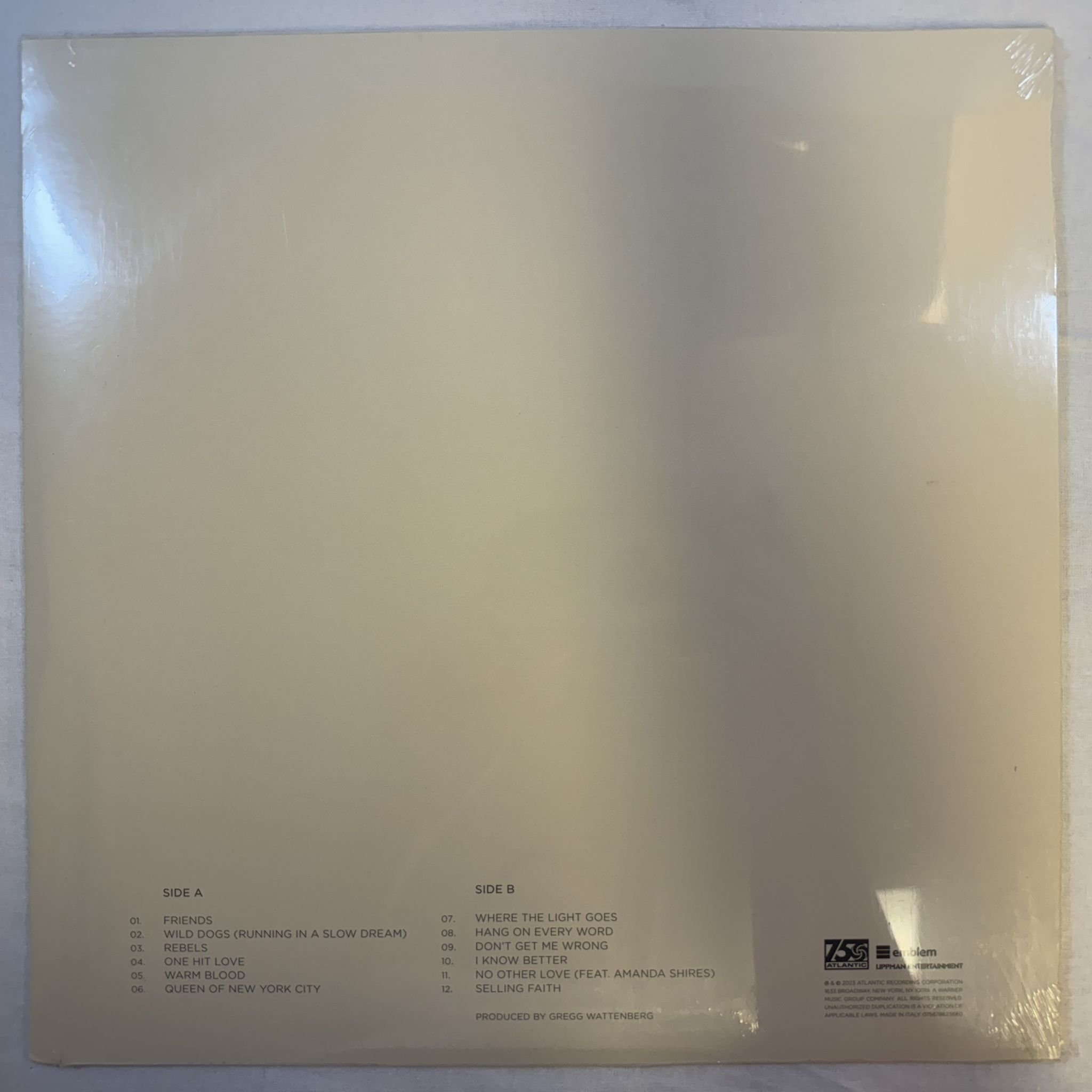 Omslagsbild för skivan MATCHBOX TWENTY where the light goes LP -2023 Atlantic – 075678623660