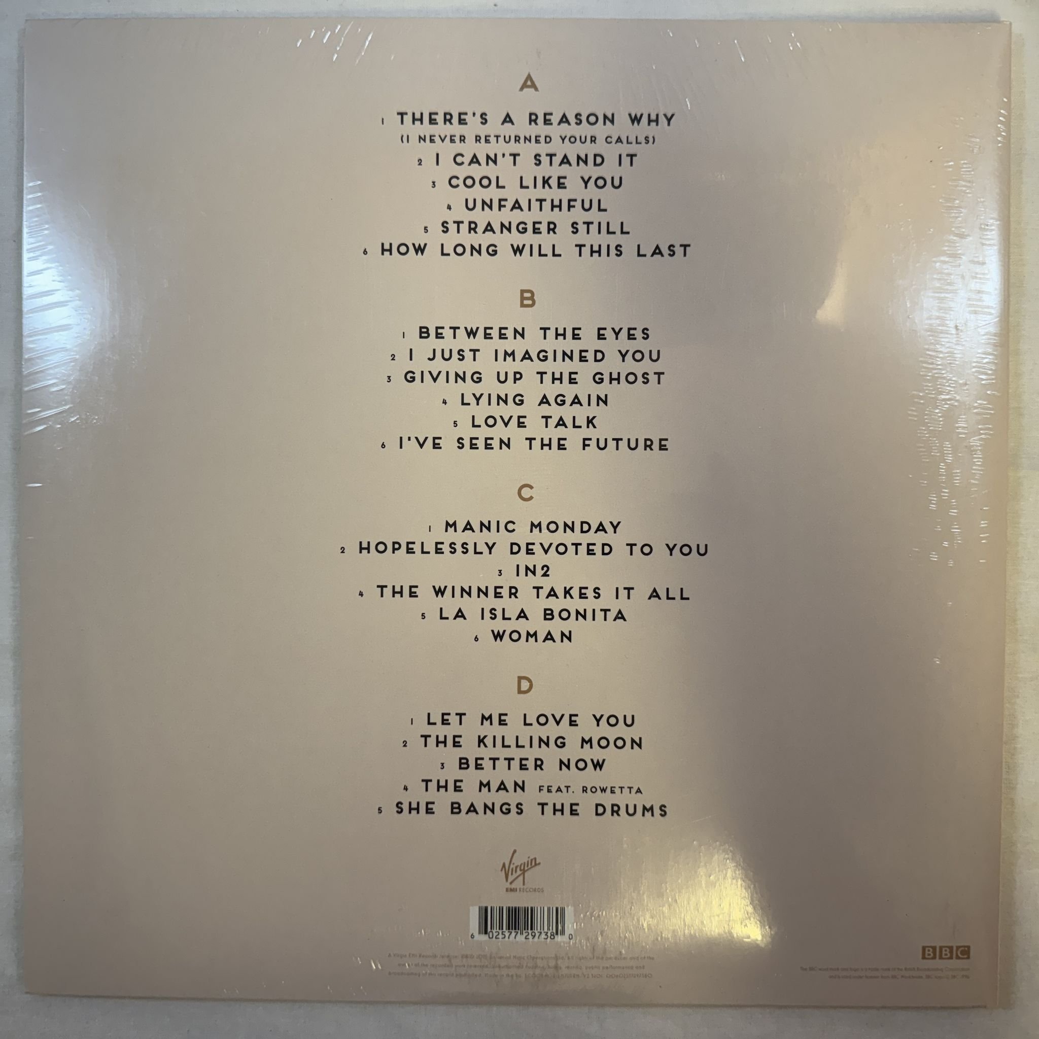 Omslagsbild för skivan BLOSSOMS cool like you 2XLP -2019 Virgin – VZ 3201