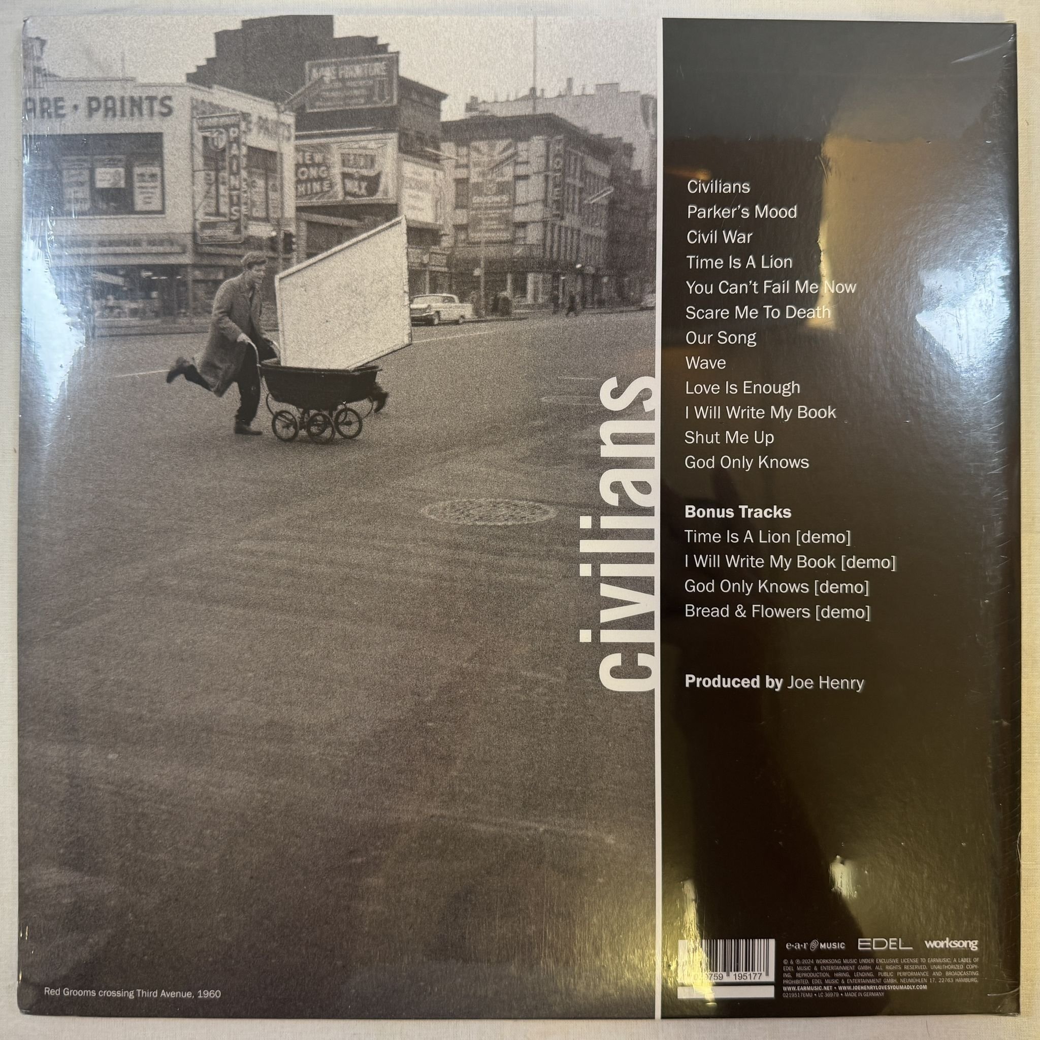 Omslagsbild för skivan JOE HENRY civilians 2XLP -2024 Edel – 0219517EMU