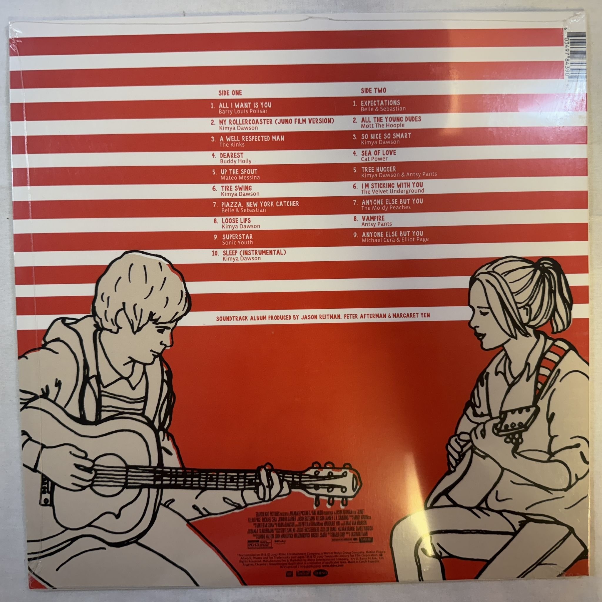 Omslagsbild för skivan VARIOUS Juno LP -2022. Rhino Records (2) – RCV1 410236