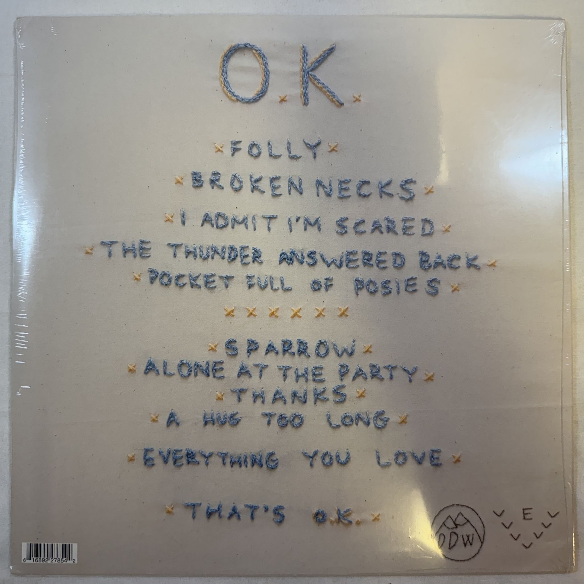 Omslagsbild för skivan ESKIMEAUX o.k. LP -2015 Double Double Whammy – DDW028