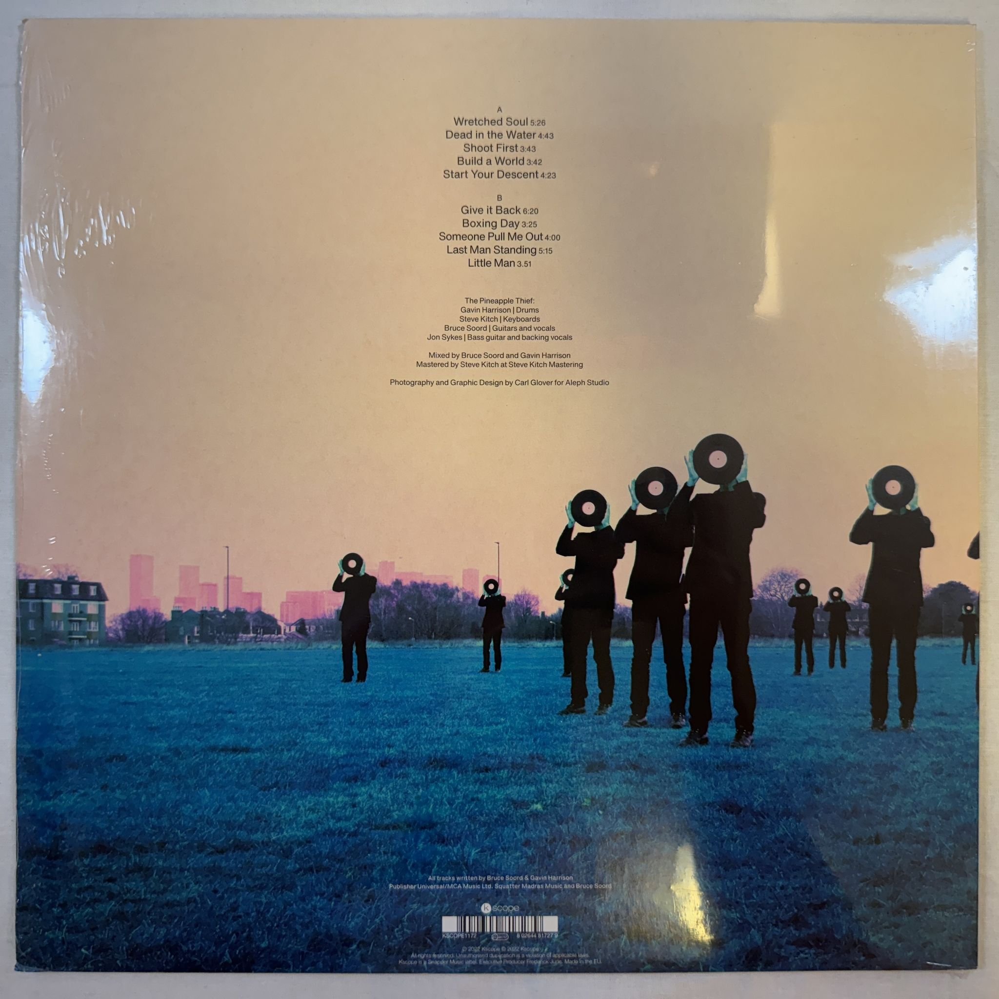 Omslagsbild för skivan THE PINEAPPLE THIEF give it back LP -2022 Kscope – KSCOPE1172