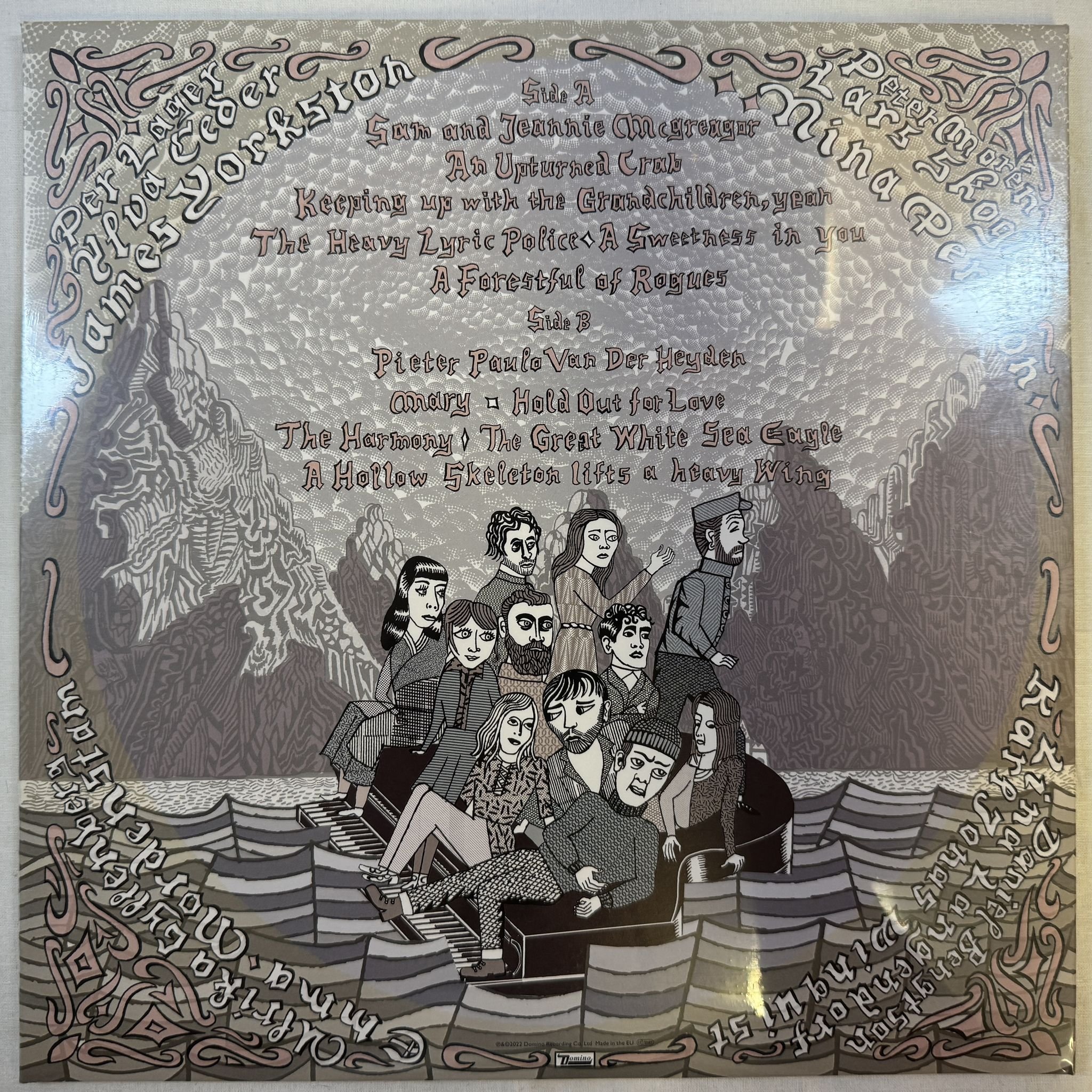 Omslagsbild för skivan VARIOUS the great White Sea eagle LP -2023 Domino – WIGLP512X