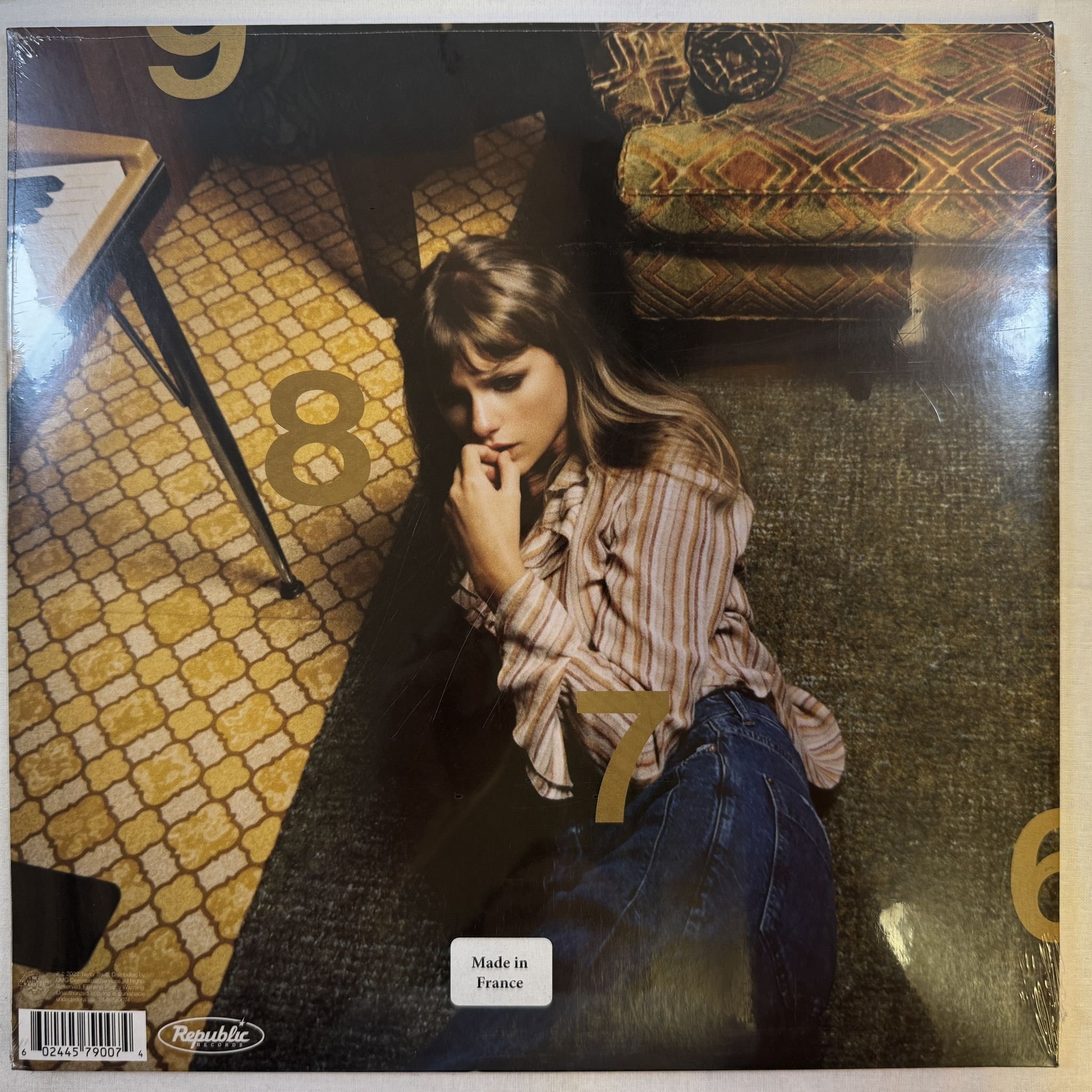 Omslagsbild för skivan TAYLOR SWIFT midnights LP -2022 Republic Records – 2445790074