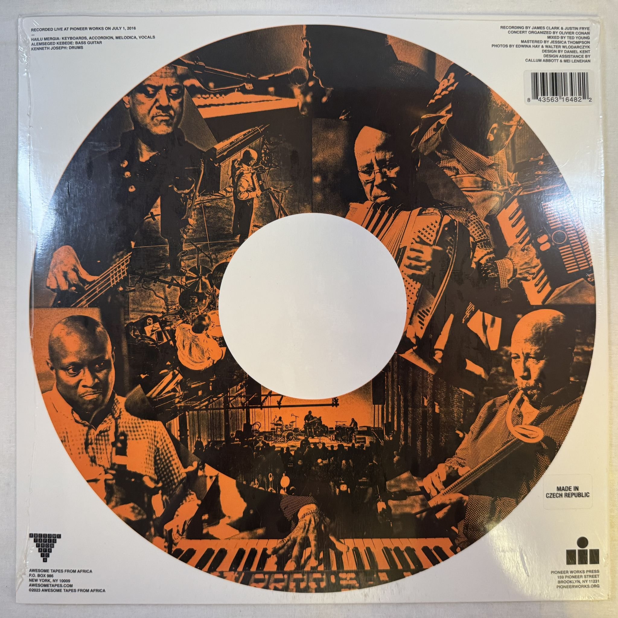 Omslagsbild för skivan HAILU MERGIA pioneer works swing LP -2023 Awesome Tapes From Africa – ATFA-049