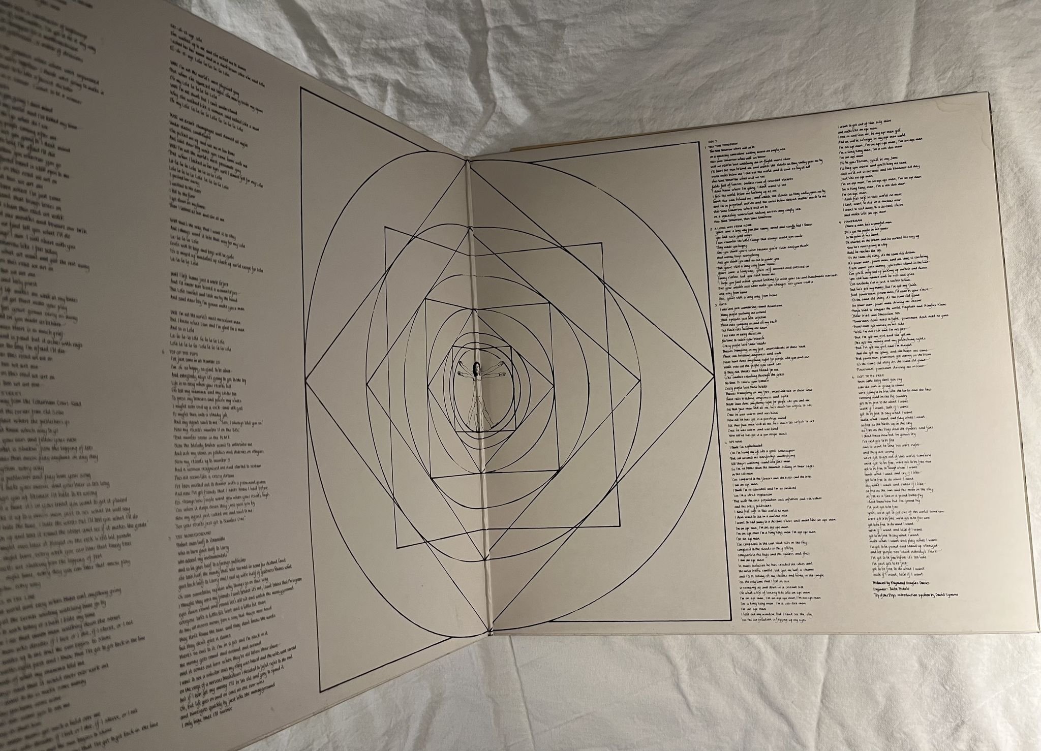 Omslagsbild för skivan THE KINKS part I LP -70 UK PYE NSPL 18359