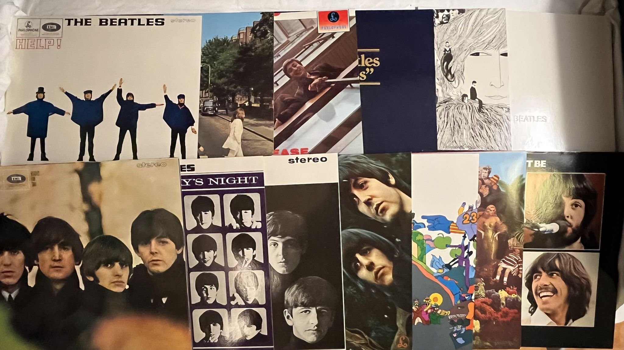 Omslagsbild för skivan THE BEATLES the collection 14xLP box set -83 Hol PARLOPHONE BC 13