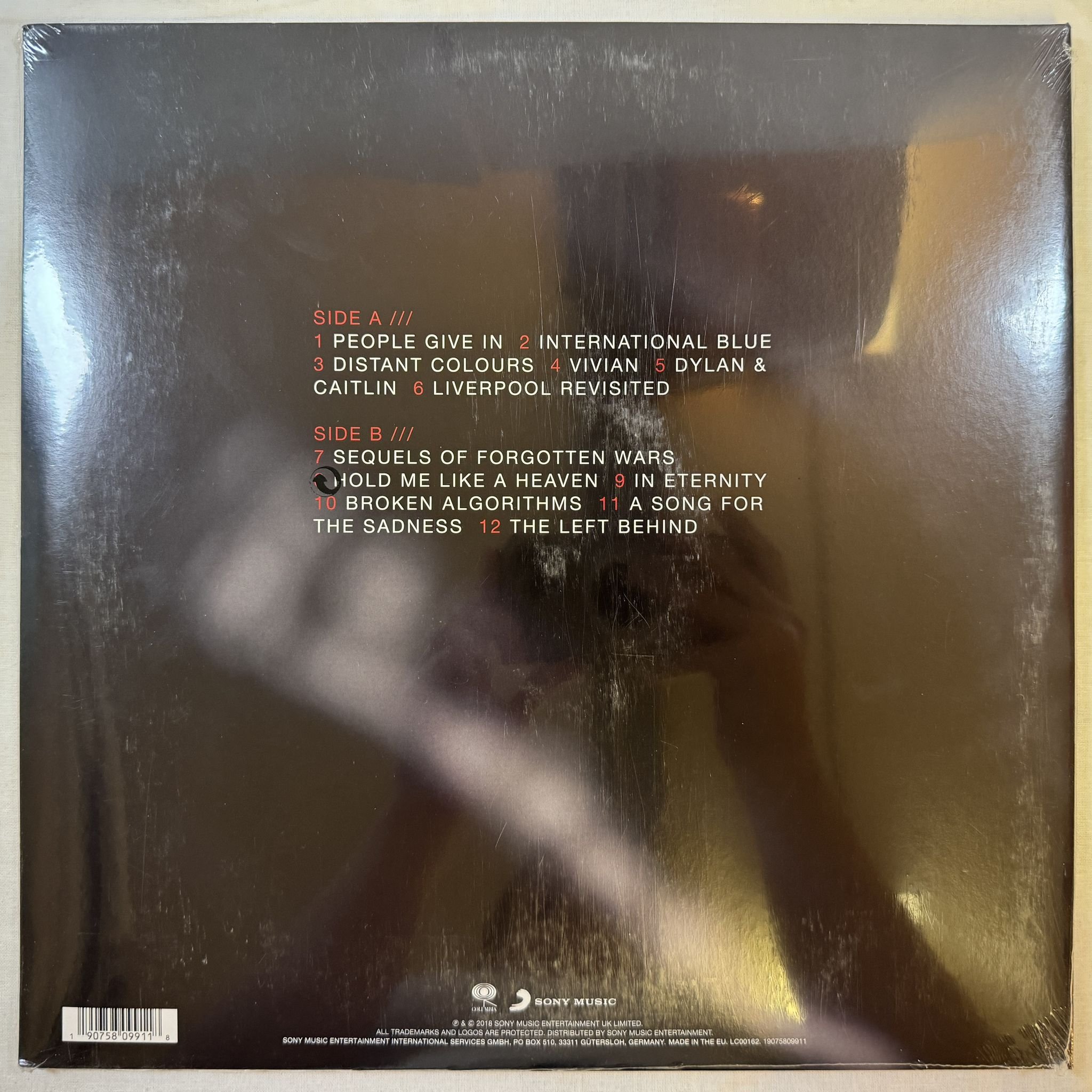 Omslagsbild för skivan MANIC STREET PREACHERS resistance is futile LP -2018 Columbia – 19075809911